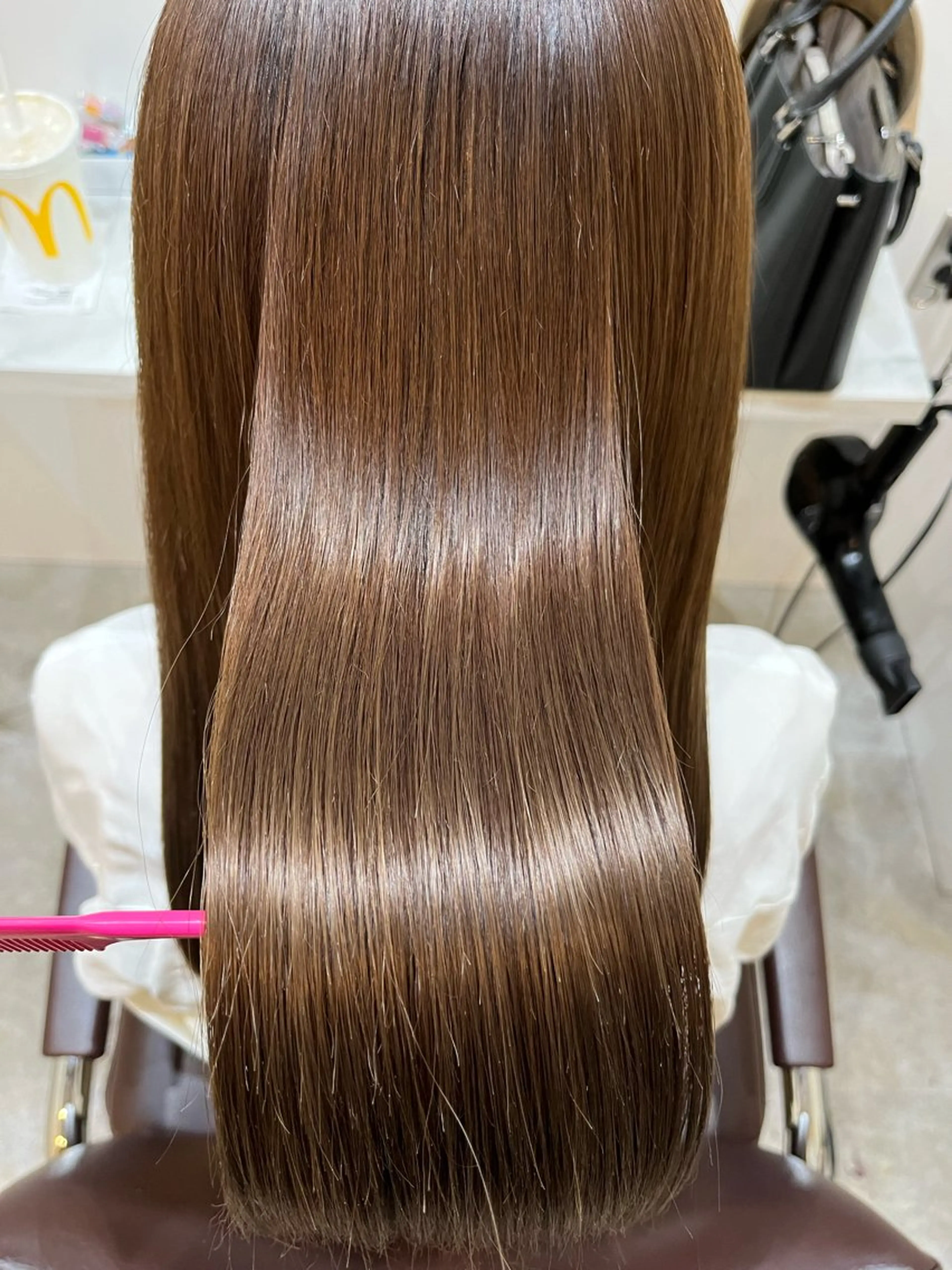 ロング カラー カット ヘアカラー トリートメント 【髪質改善　艶髪】 布川　莉穂のヘアスタイル