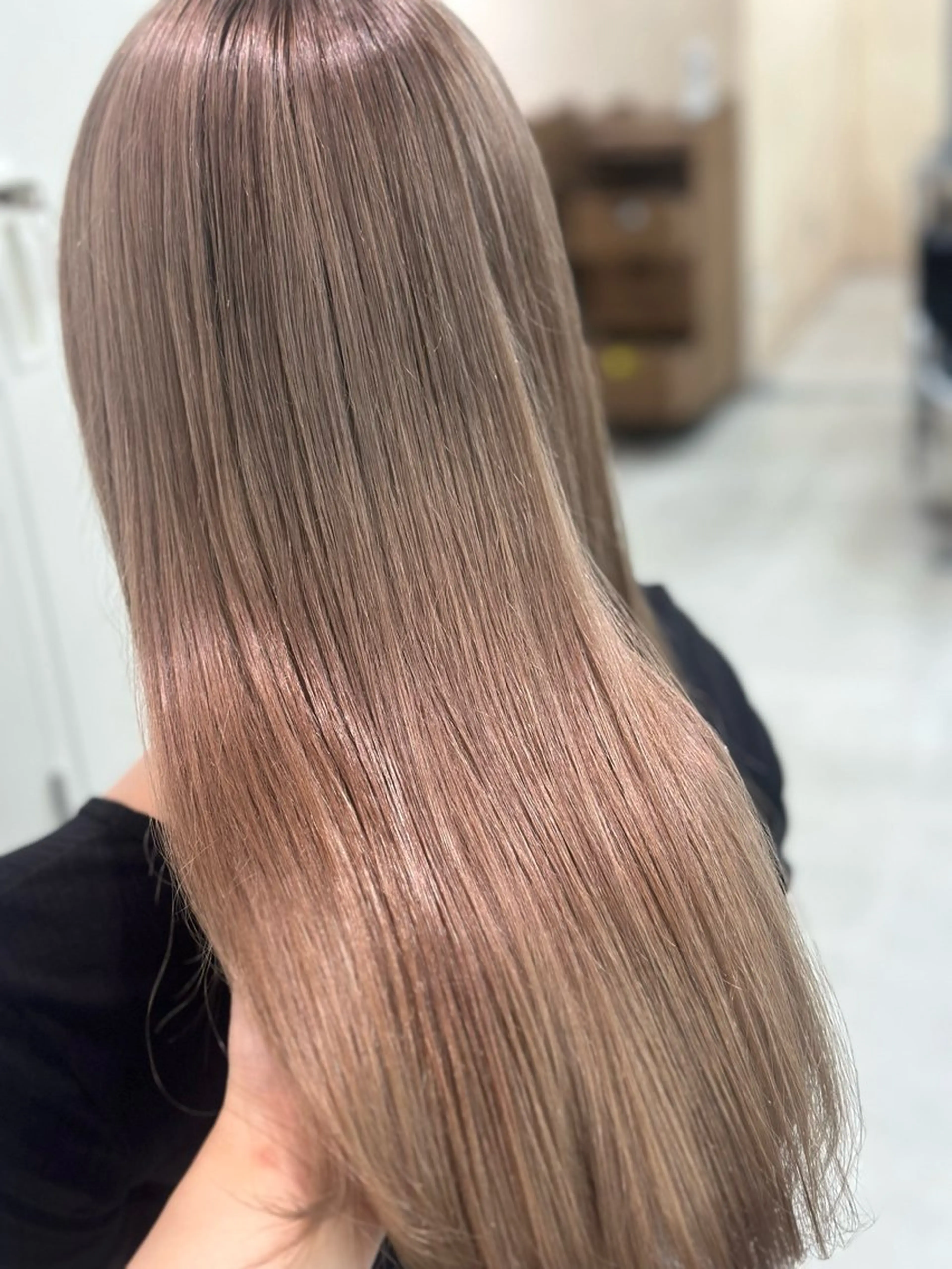 ロング カラー 🤍透明感カラー🤍 Moeのヘアスタイル