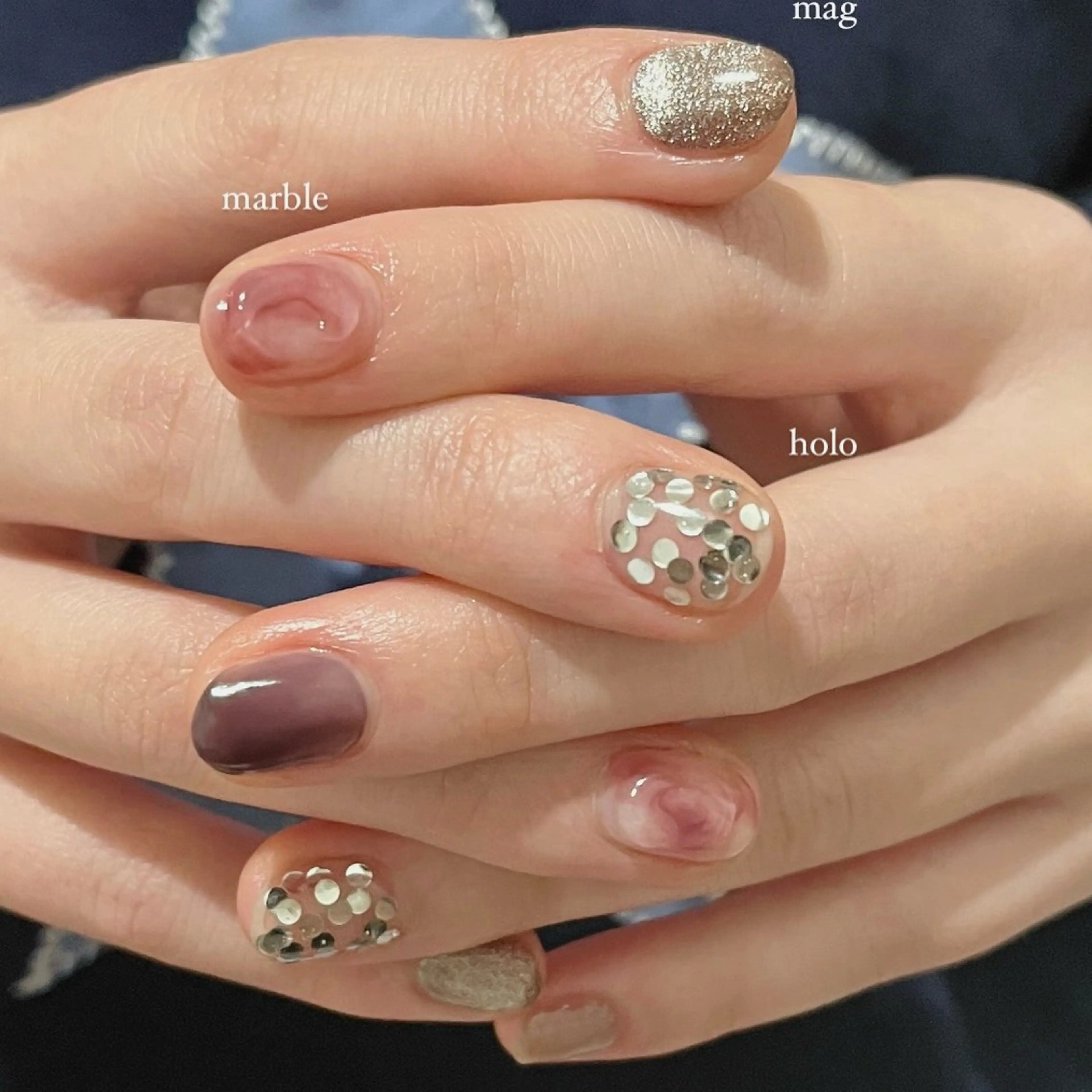 ネイル ショートネイル paragel /a k i n aのネイルデザイン