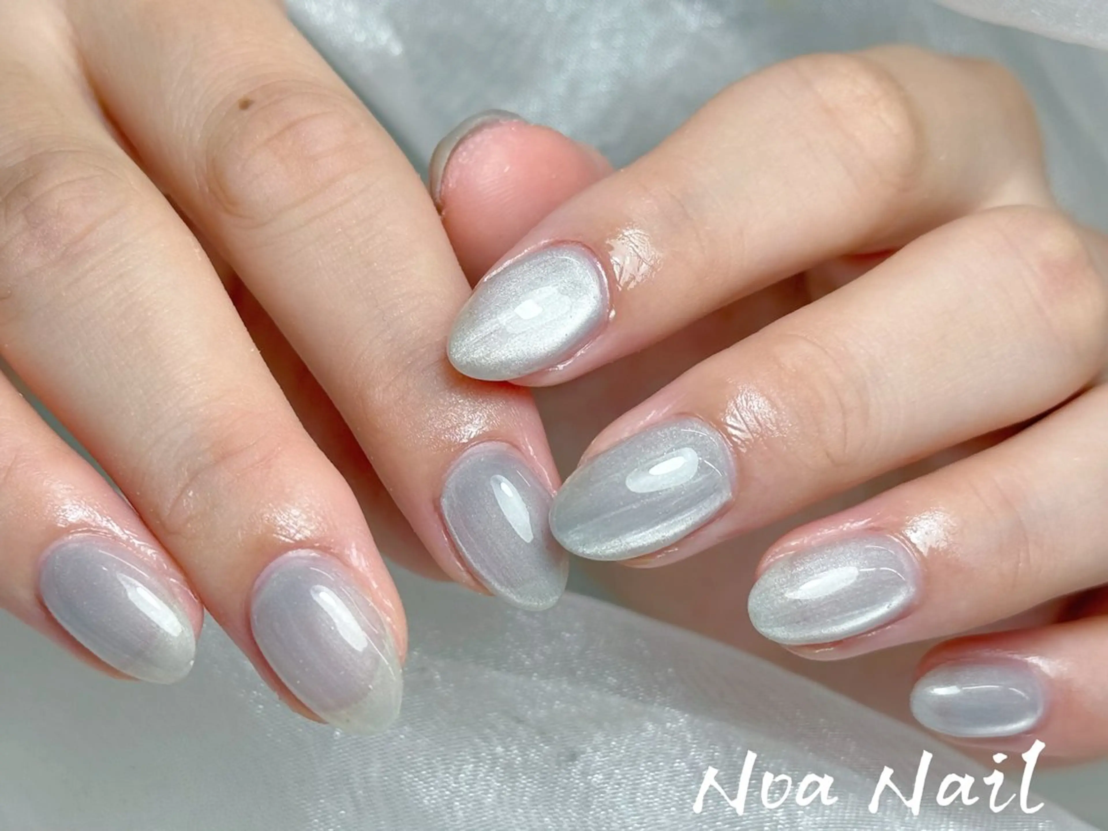ネイル フレンチネイル グラデーション 韓国ネイル 持ち込み ニュアンスネイル ハンドネイル Noa Nailのネイルデザイン