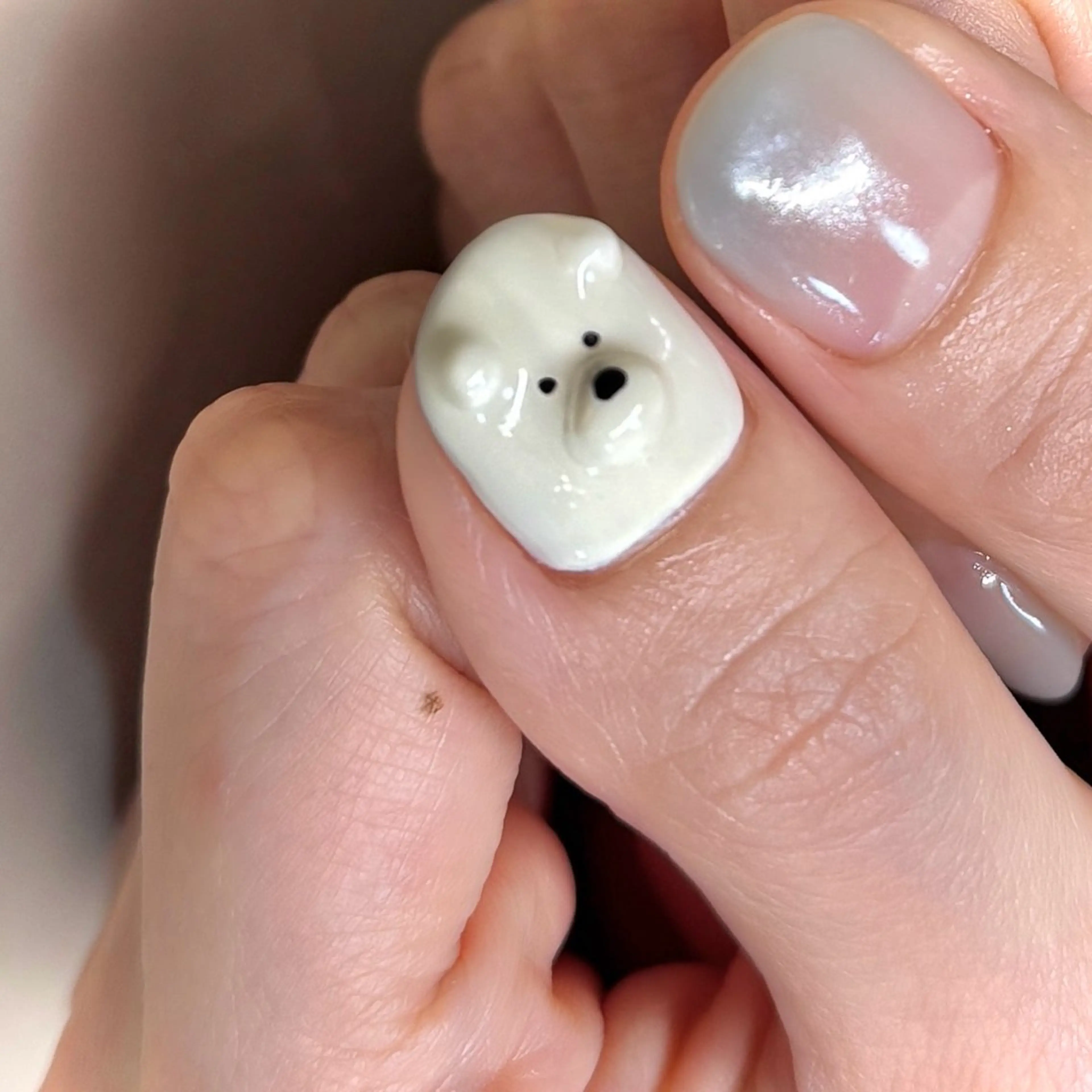 ネイル アートネイル グラデーション ミラーネイル ハンドネイル pointillé .ayaのネイルデザイン