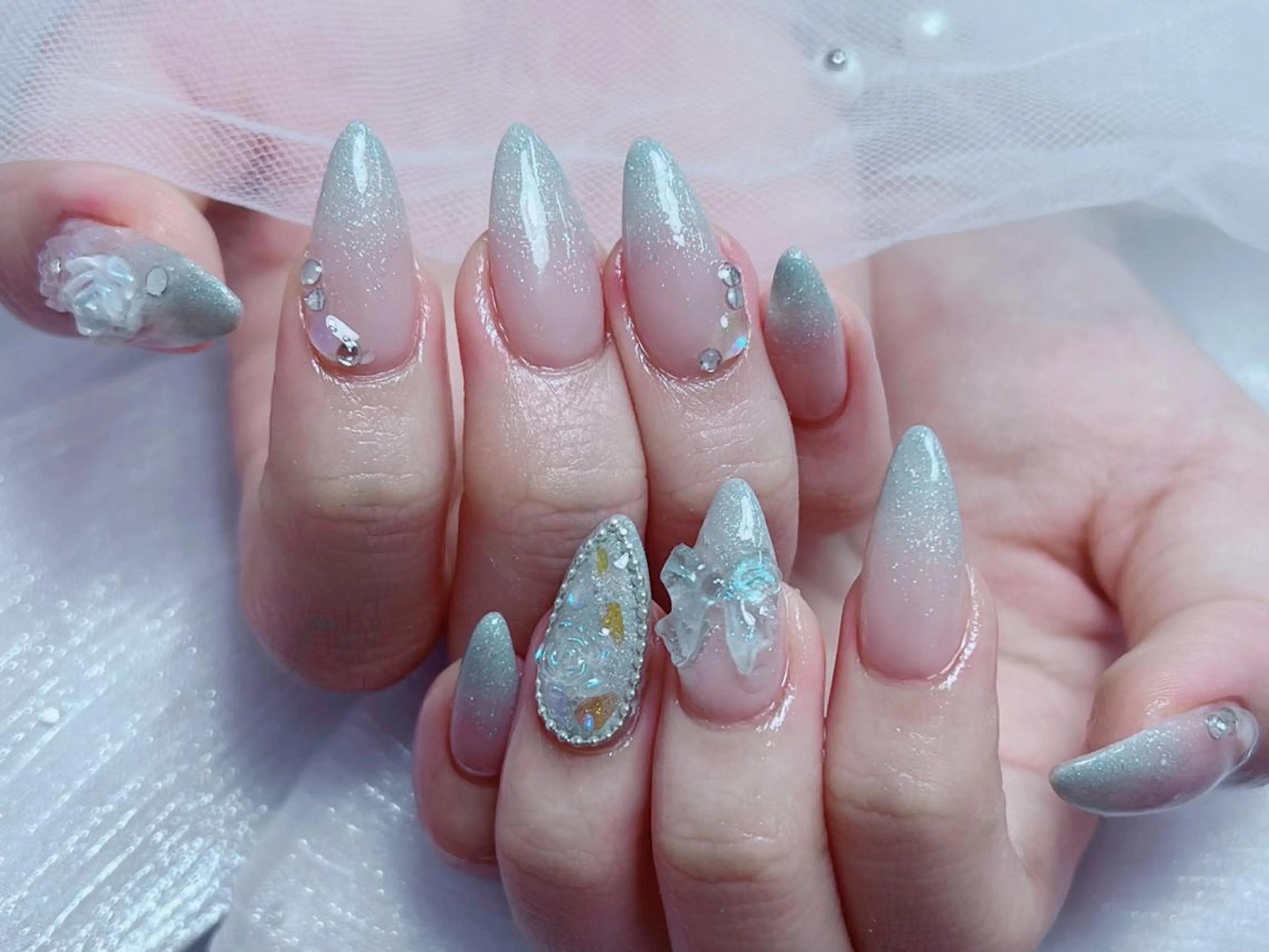 ネイル ワンホンネイル ハンドネイル Kitty Nail salonのネイルデザイン