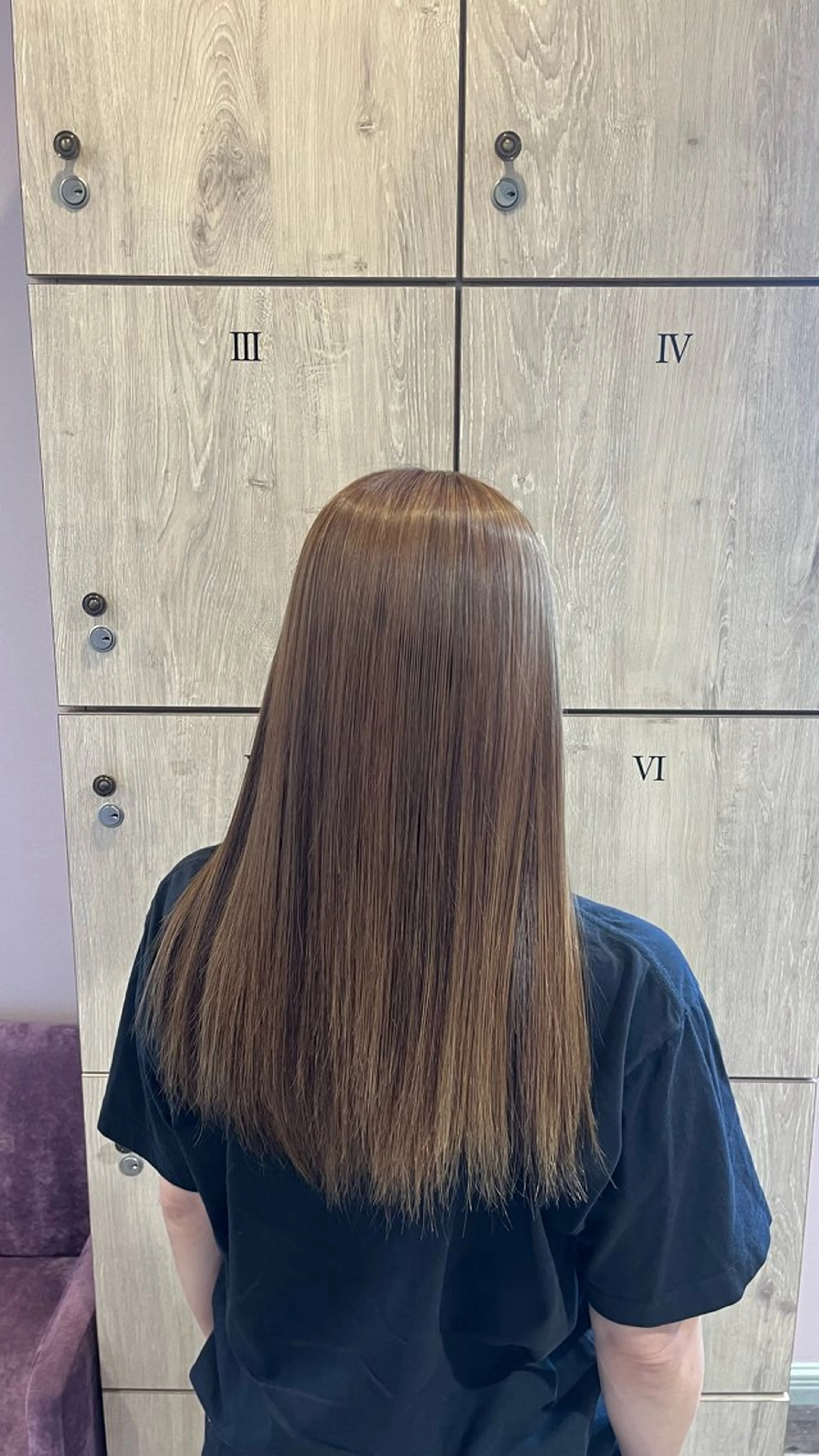 セミロング カラー カラー/韓国レイヤー /ブリーチ/hinaのヘアスタイル