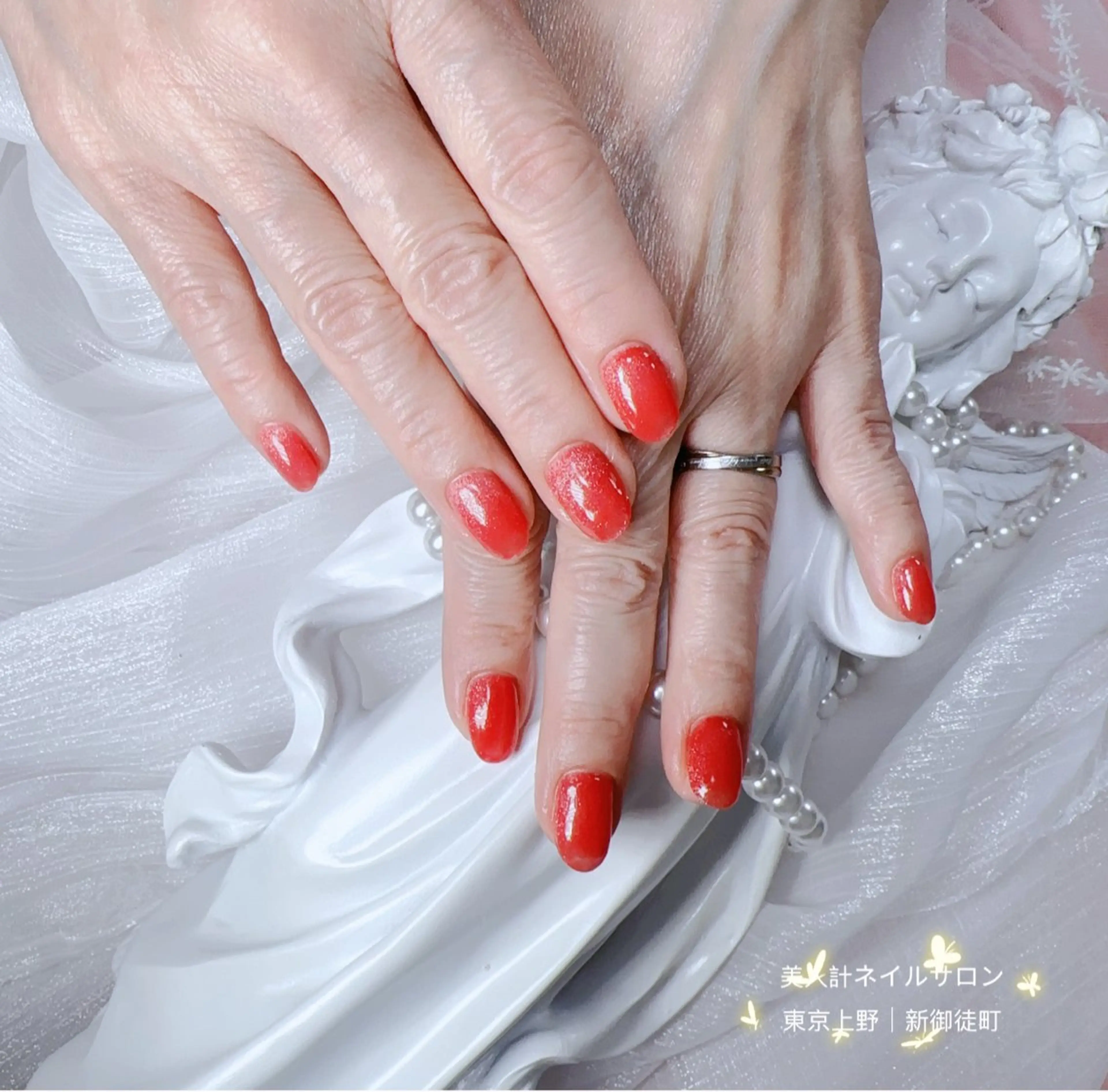 ネイル マグネットネイル 美人計ネイルサロン所属・中山 美月のネイルデザイン