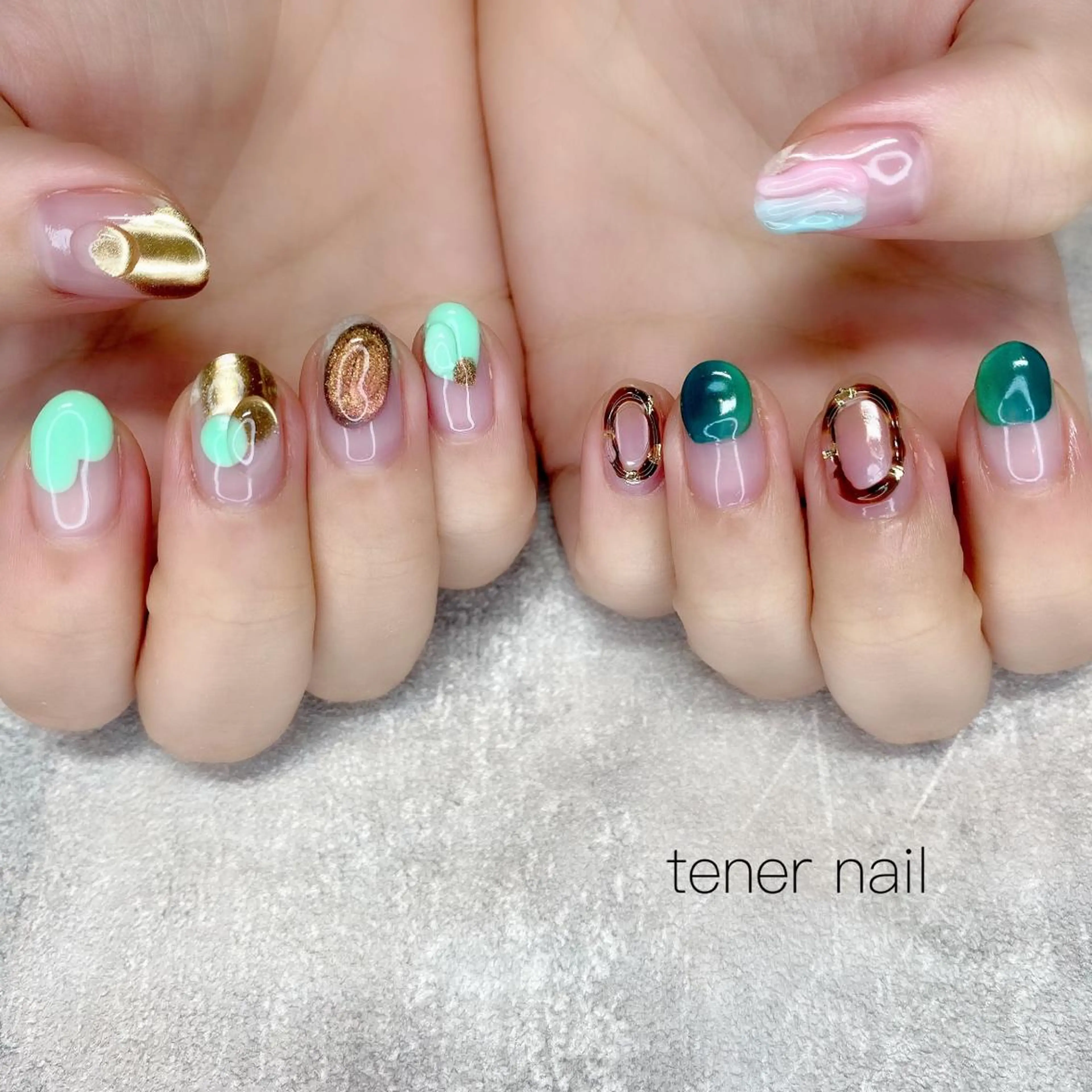 ネイル ニュアンスネイル tener  nail  テネルネイル所属・テネルネイル tener nailのネイルデザイン