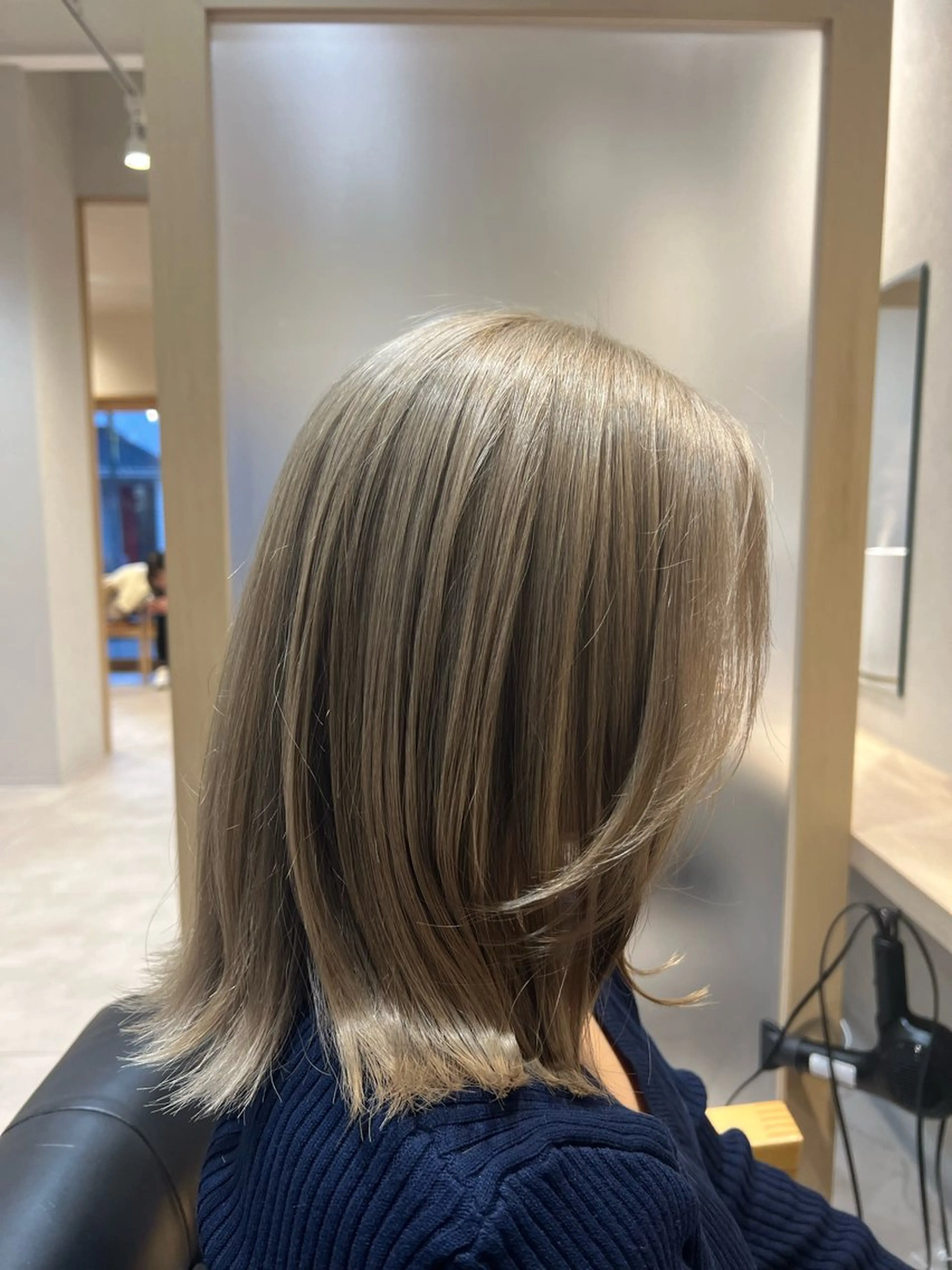 ミディアム 江頭 暁のヘアスタイル