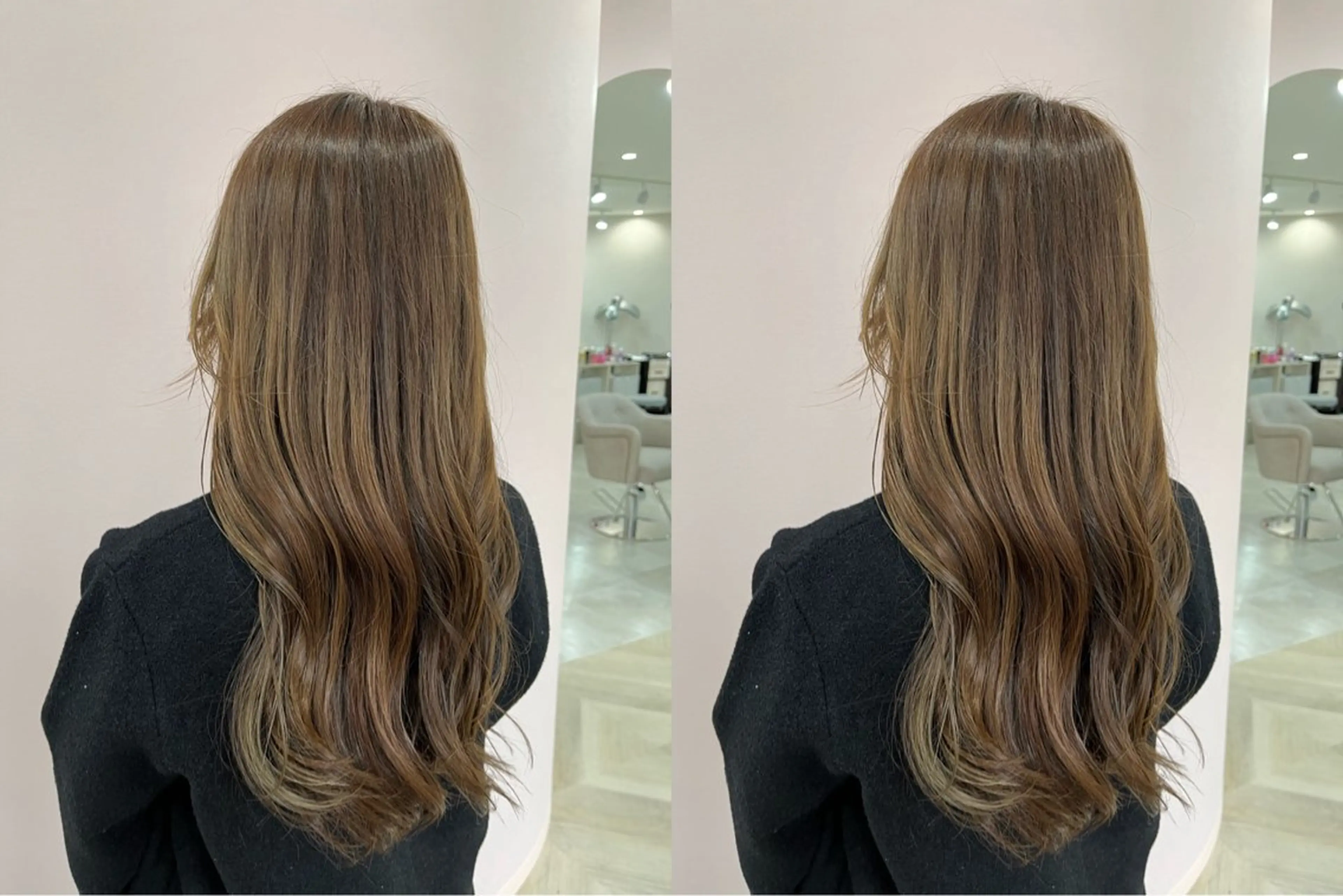 カラー 横江 桃子のヘアスタイル