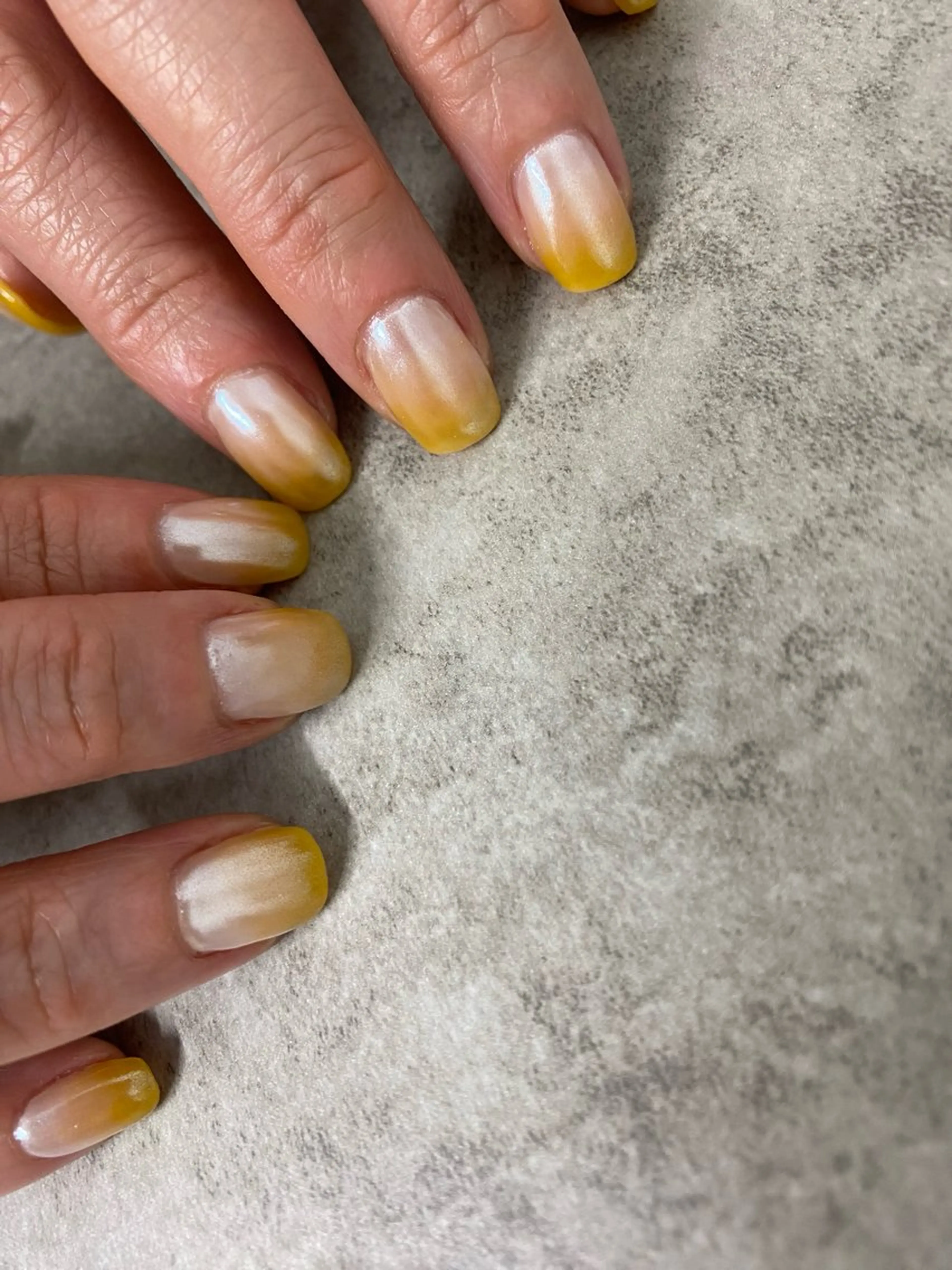 ネイル オーロラネイル ハンドネイル Nail&Eyelash epa 仙台駅前店所属・さとう のぞみのネイルデザイン