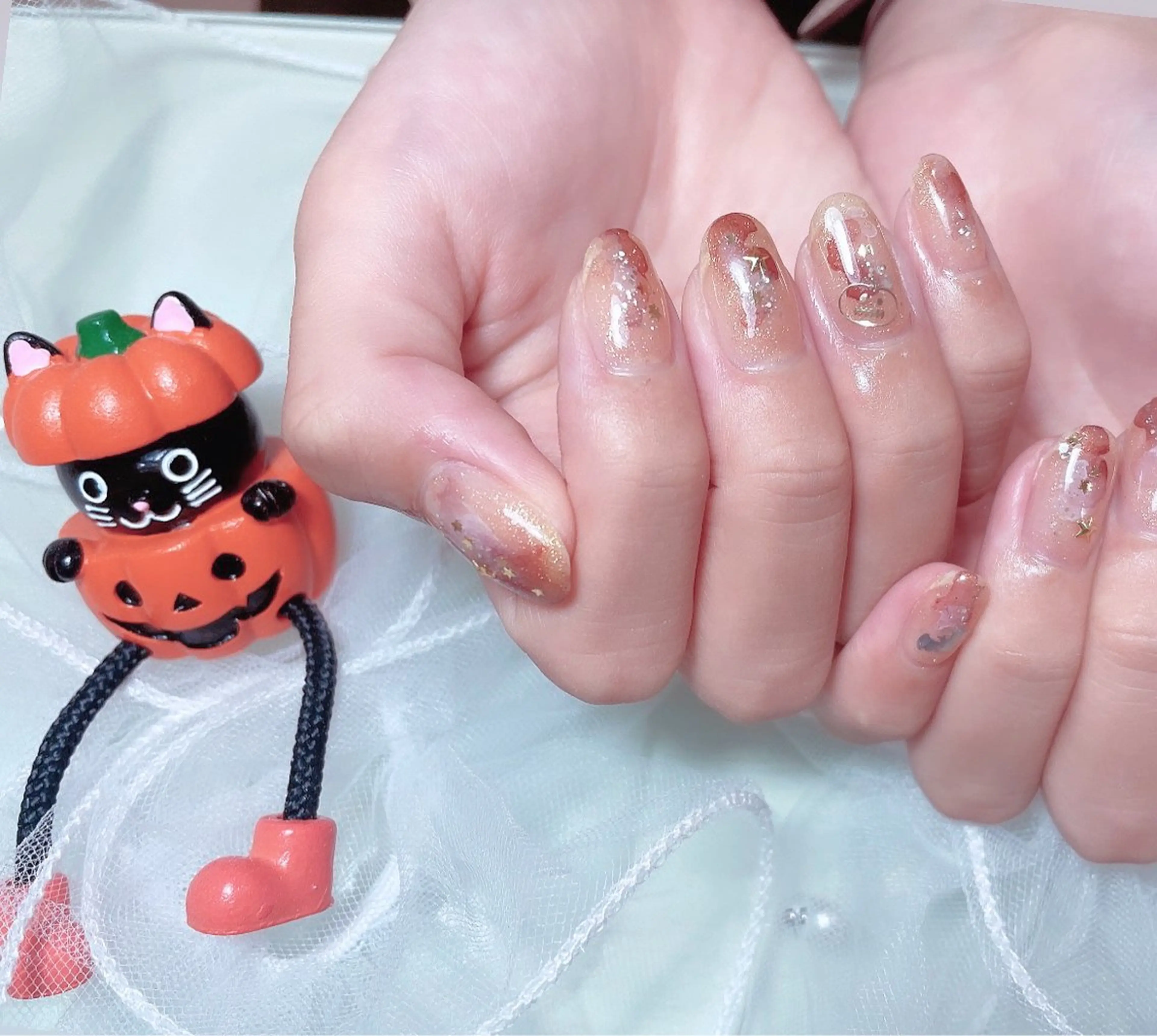 ネイル ハロウィン nails bunnyのネイルデザイン