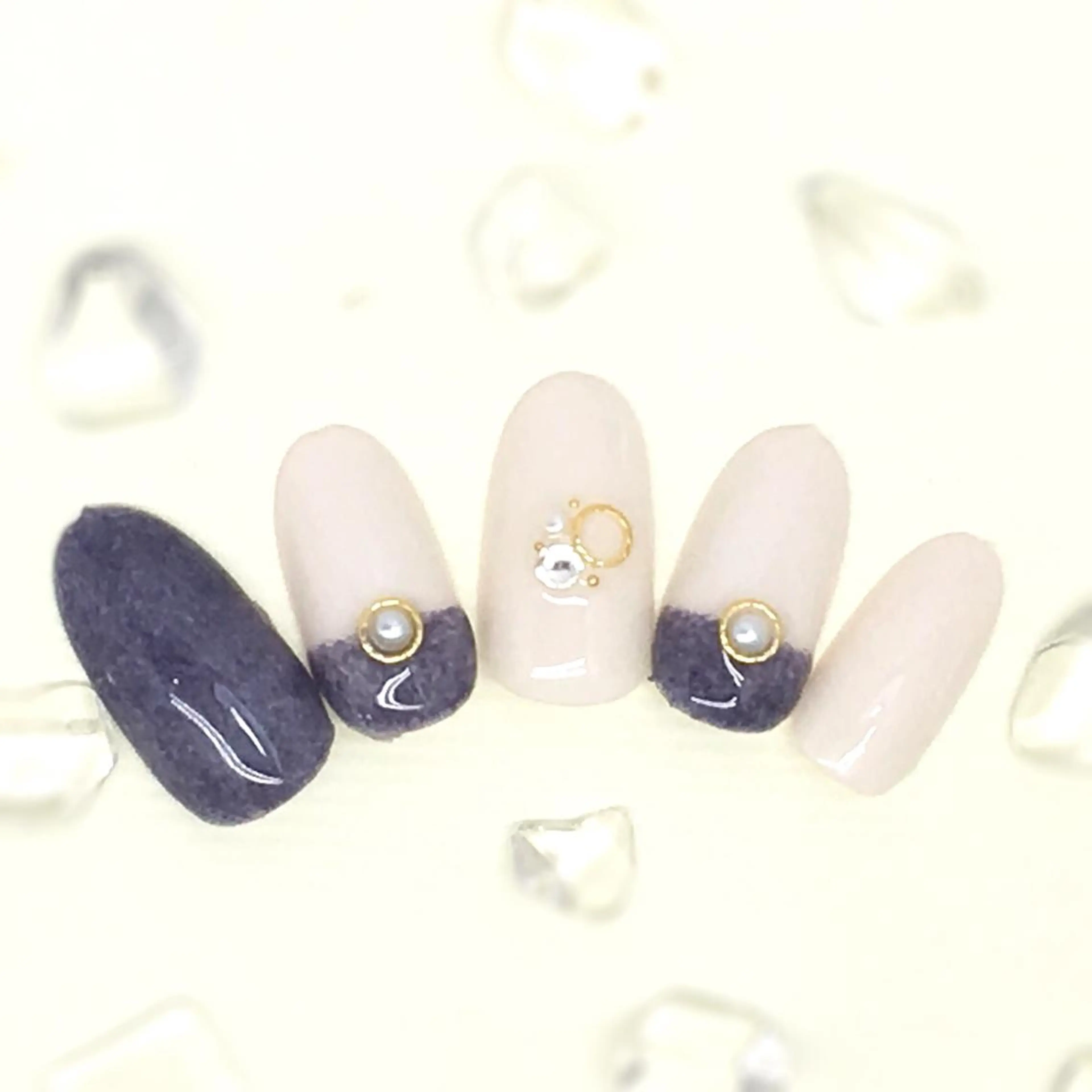 ネイル シンプルネイル private nail salon papii所属・papii☆ kurodaのネイルデザイン