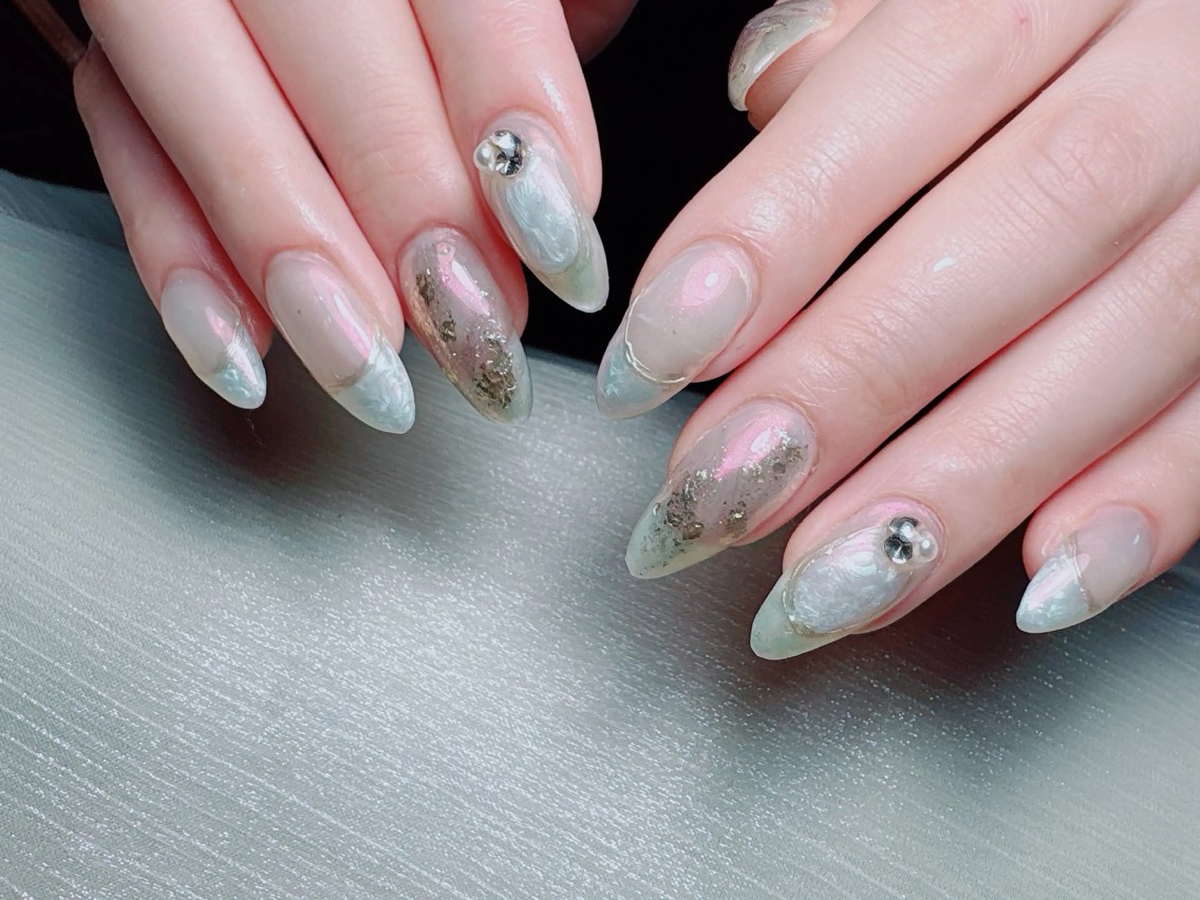 ネイル ハンドネイル Yuxi Beauty salon 【ユーシィー ビューティ サロン】所属・ユーシーネイルサロン 池田公園店のネイルデザイン