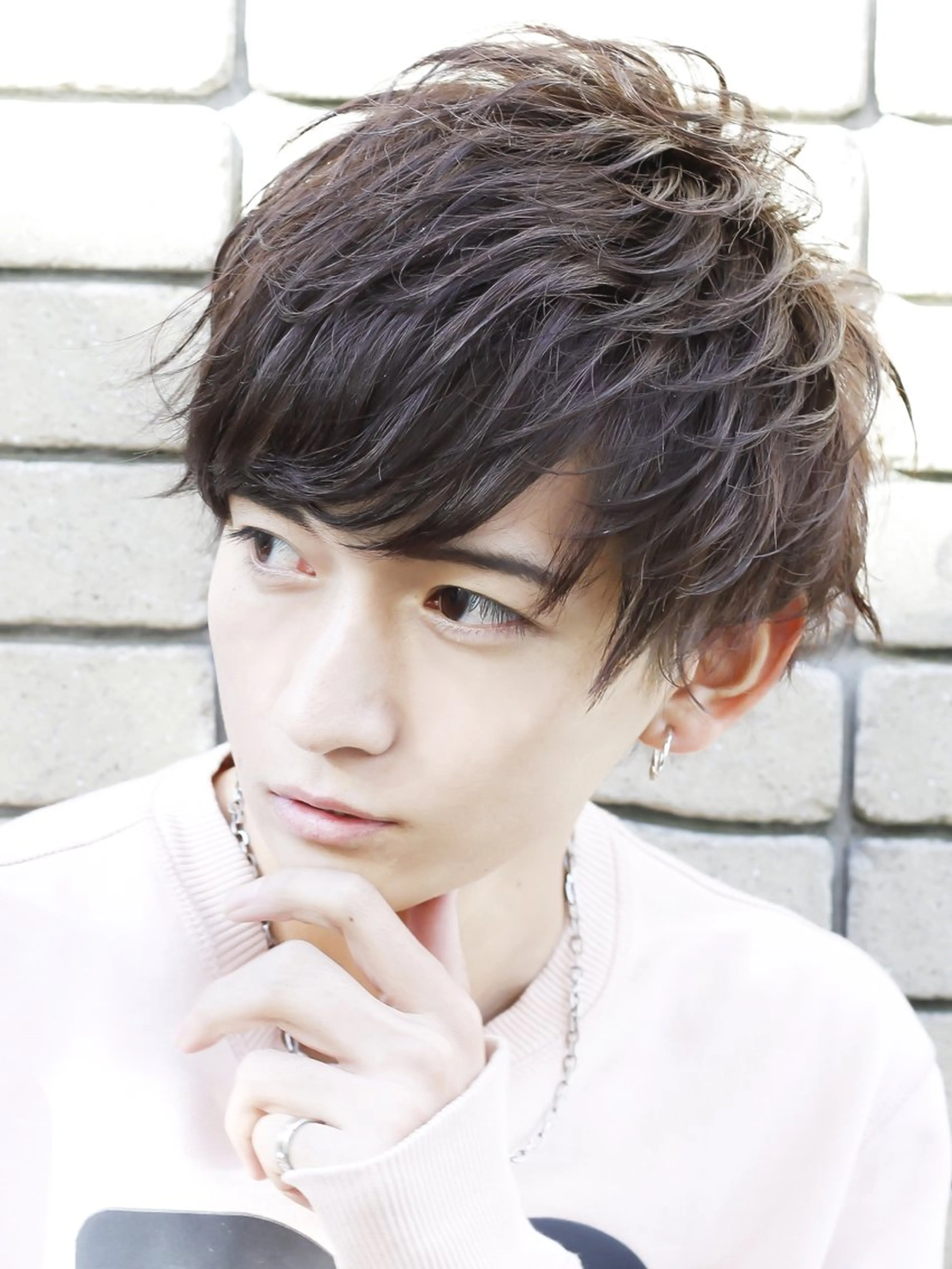 ショート メンズ メンズパーマ特化🏆 宮崎健人✨️のヘアスタイル