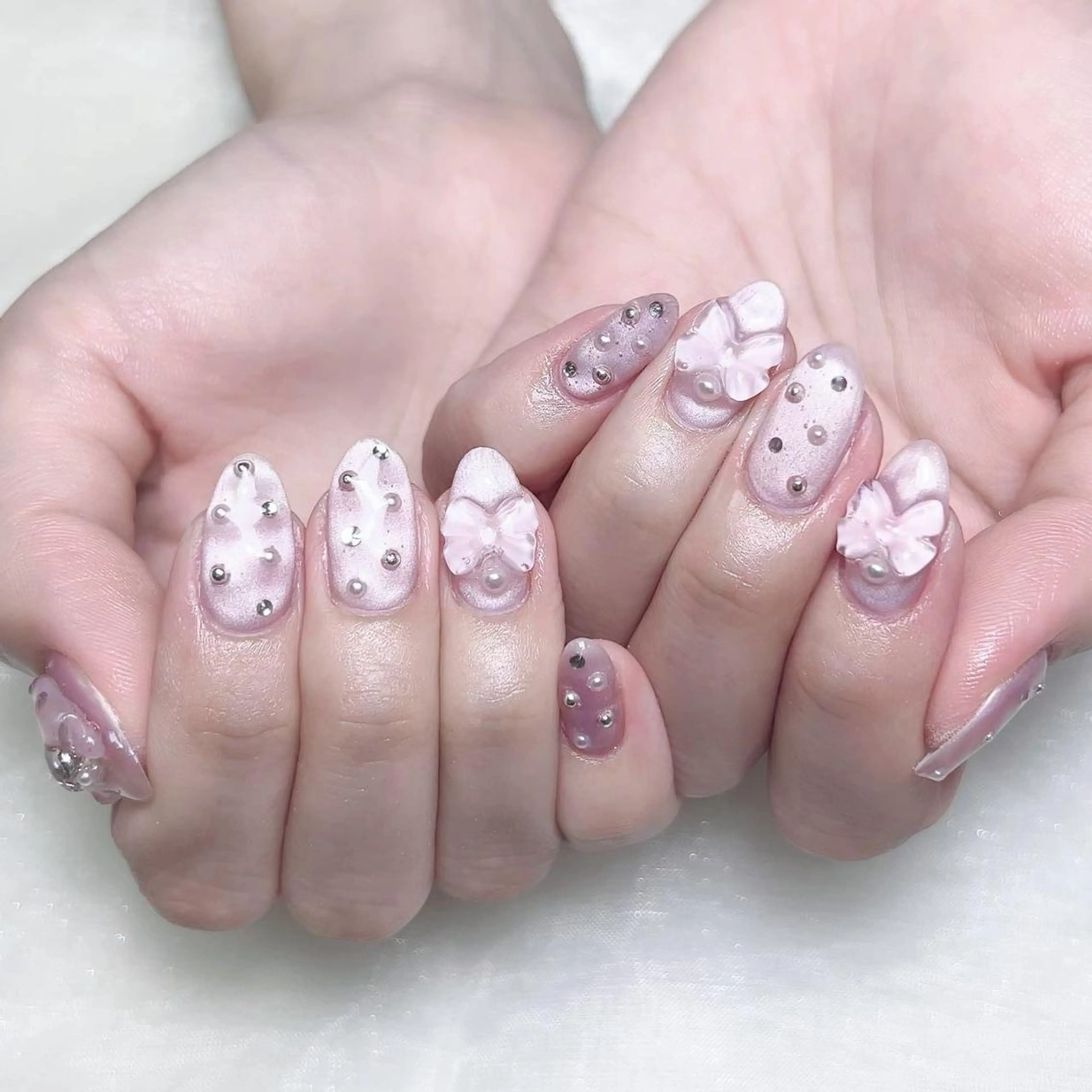 ネイル メンズ 持ち込み ハンドネイル Nail salon 木にいるのネイルデザイン