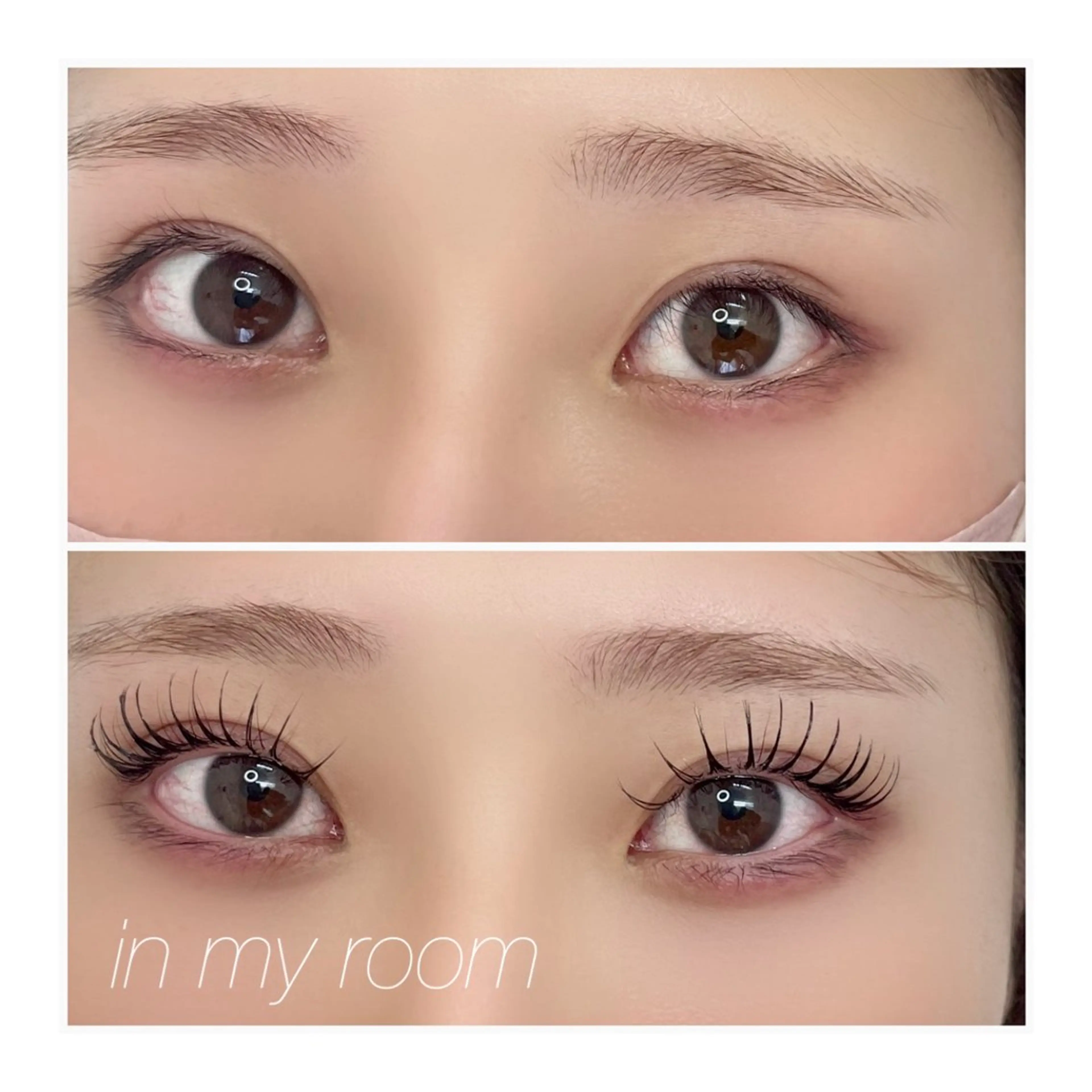 マツエク・マツパ 束感まつ毛 マツエク ☽𝘀𝗵𝗶 𝘀𝗵𝗶☽のマツエク・マツパデザイン