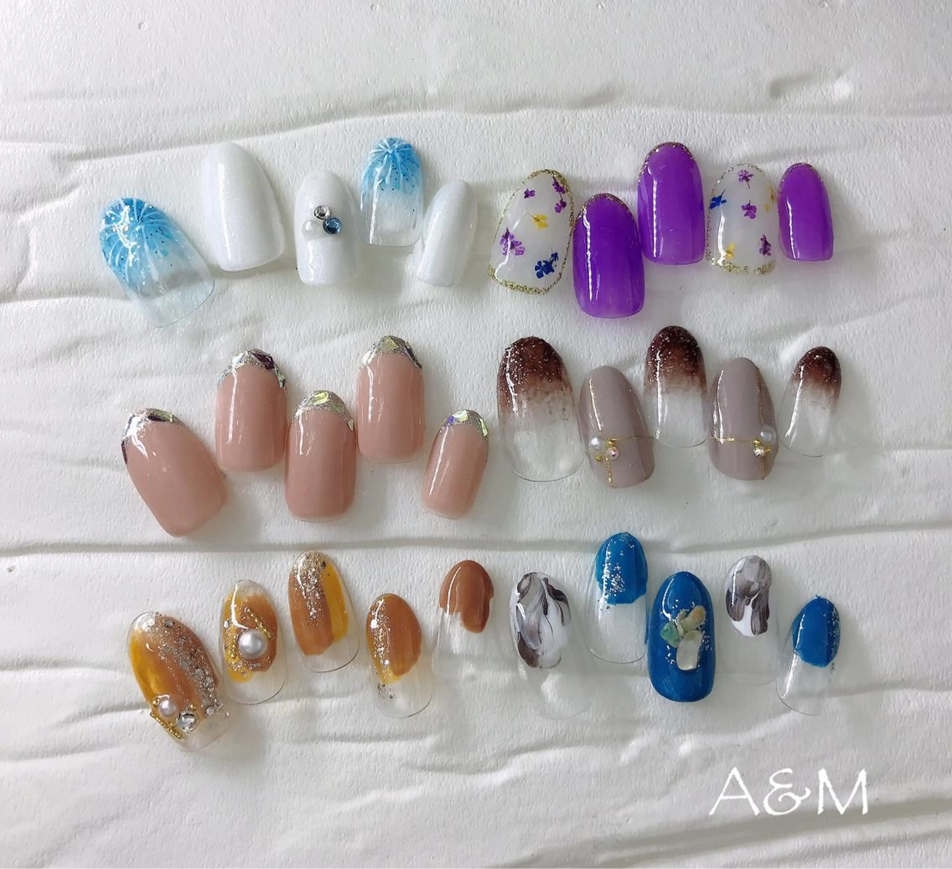 ネイル ハンドネイル 北村 麻美のネイルデザイン