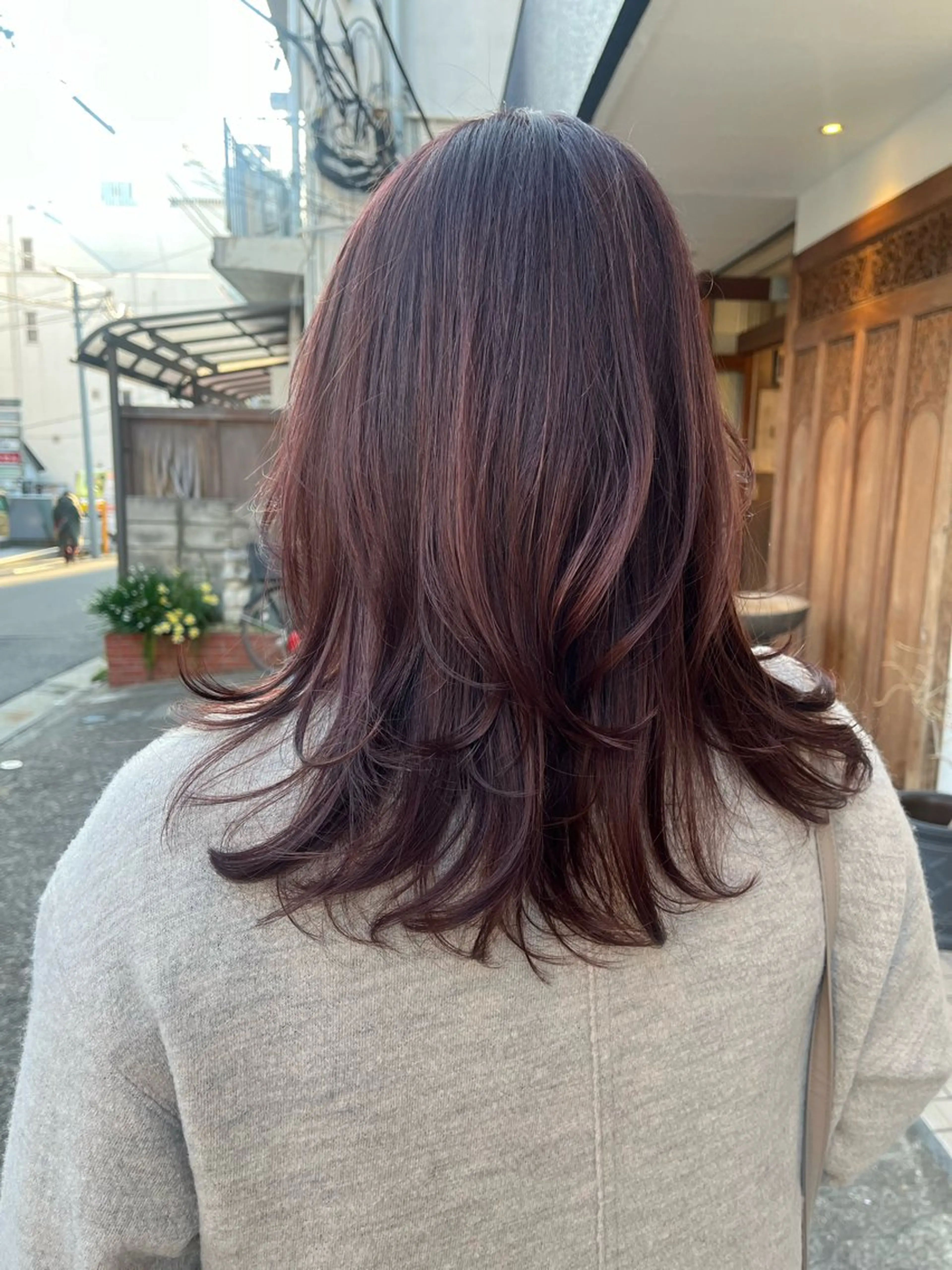 ミディアム カラー GOTODAY シェアサロン 銀座pace店所属・アラフォーもアラフィ も美しく✦ฺchieのヘアスタイル