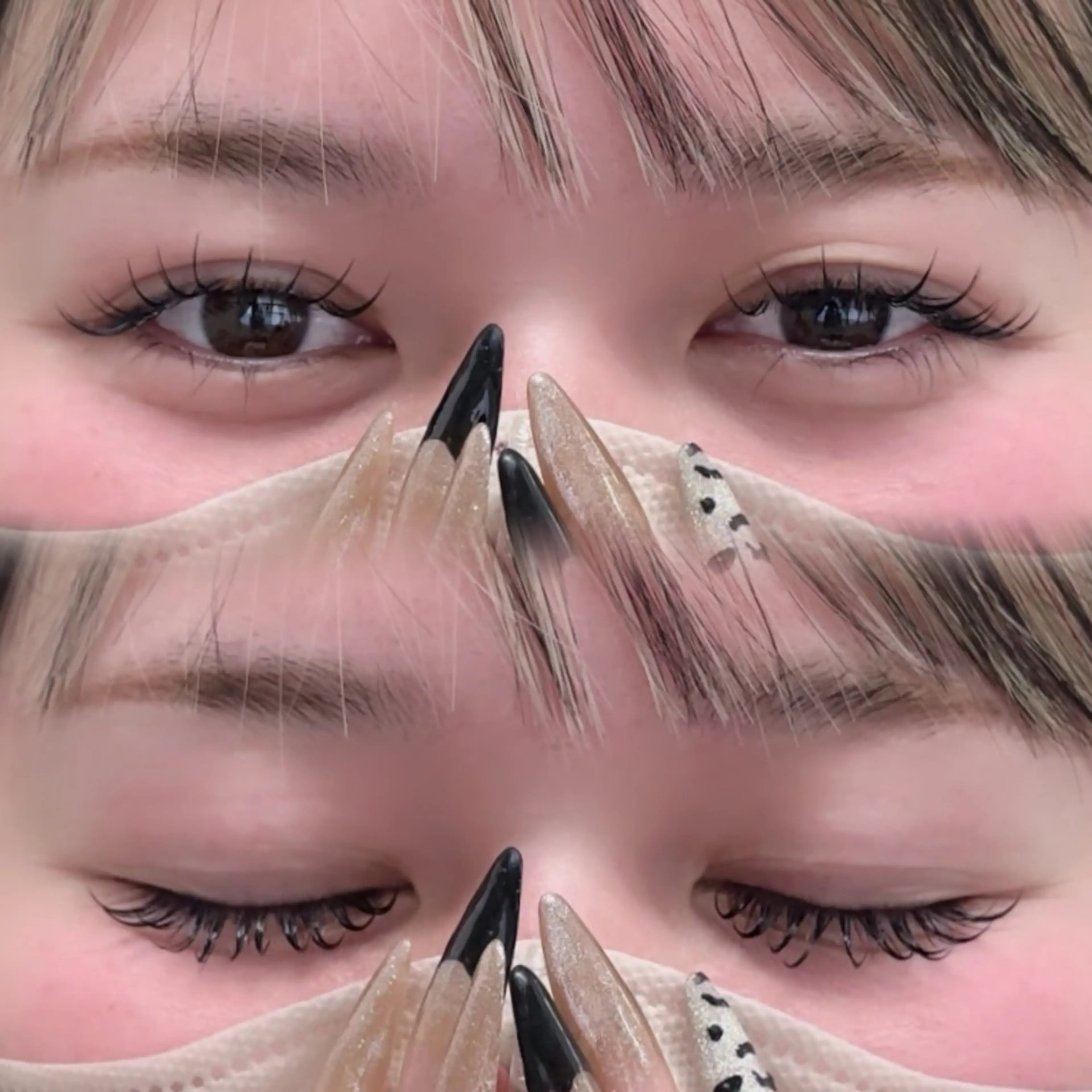 マツエク・マツパ Cカール Limie komenakaのマツエク・マツパデザイン