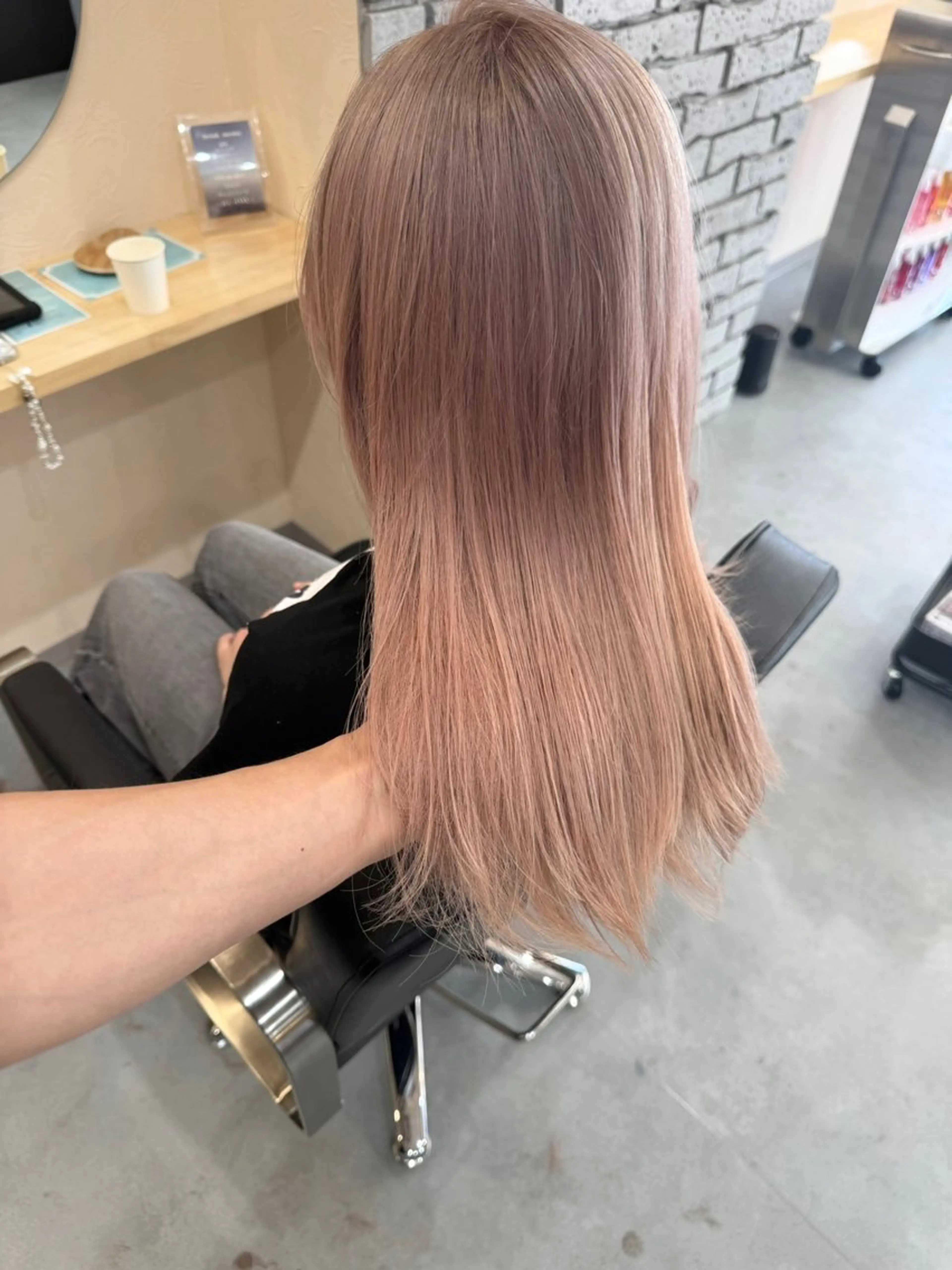 ロング ショートボブ ボブ 髪質改善 韓国風ヘア レイヤーカット ヘアカラー suii..hair designのヘアスタイル