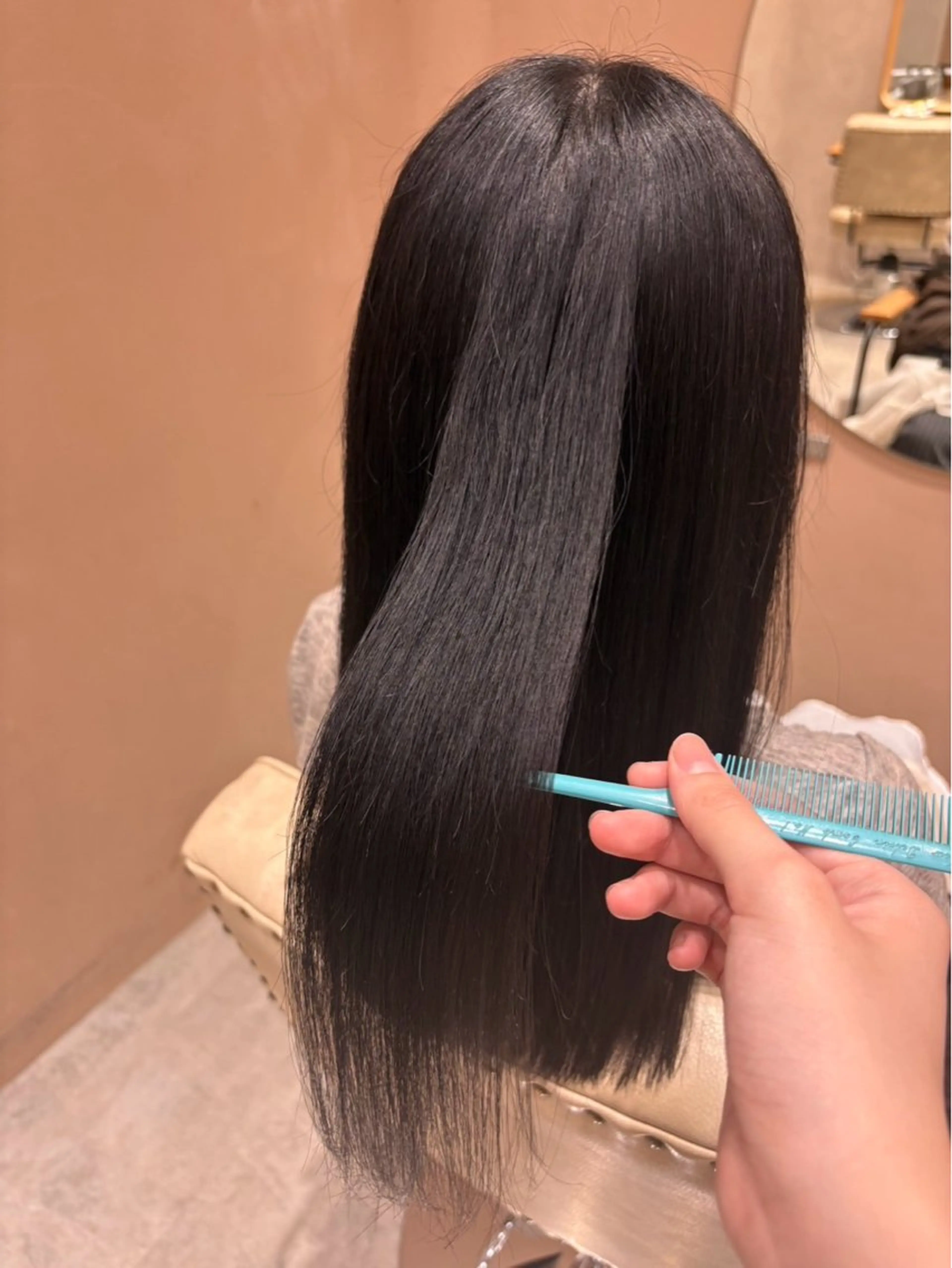 セミロング トリートメント 🌷🌫️サイトウ ユリ🌫️🌷のヘアスタイル