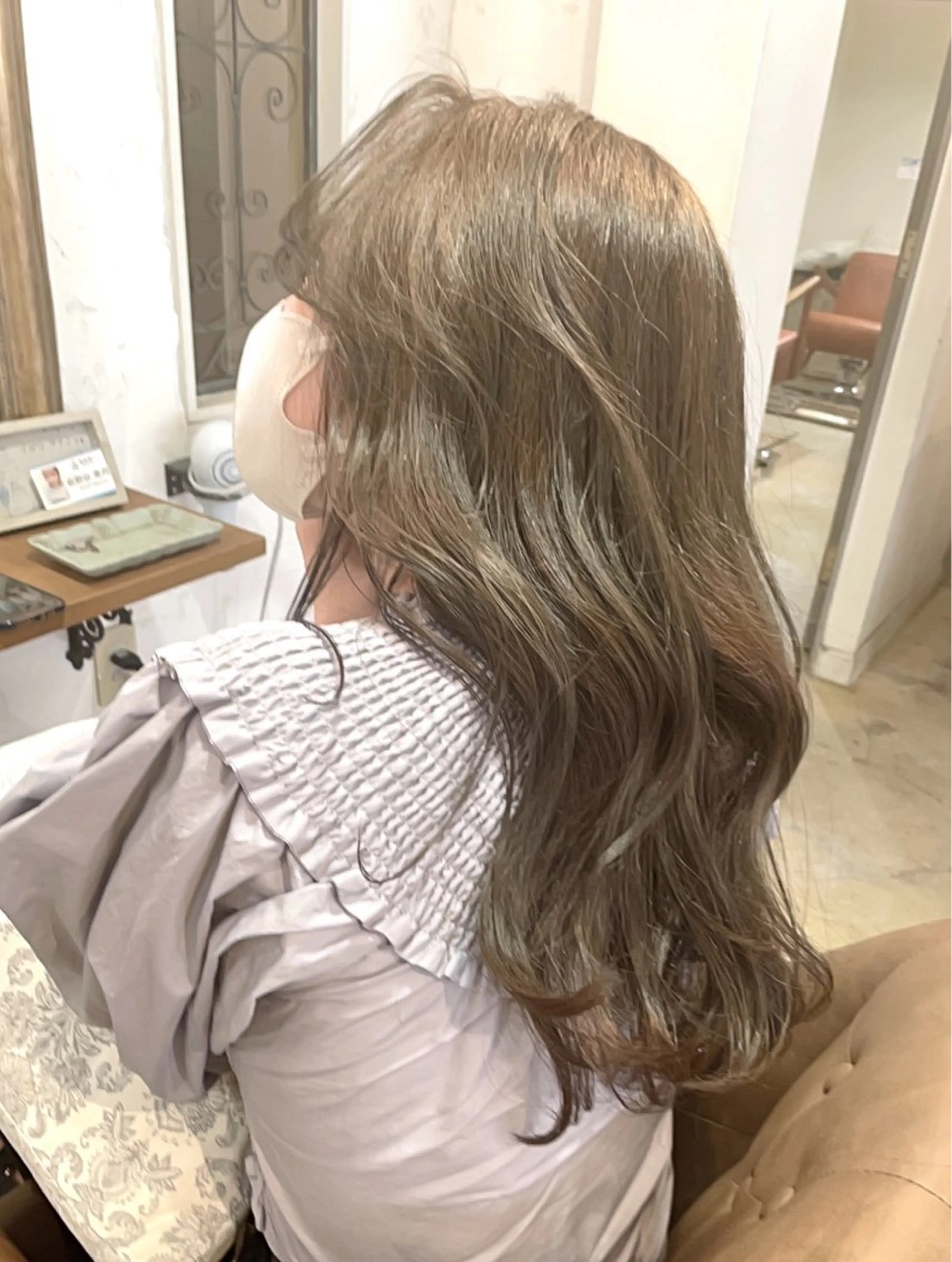 【透明感艶感◎】似合わせカット+艶感カラー¥9450の写真