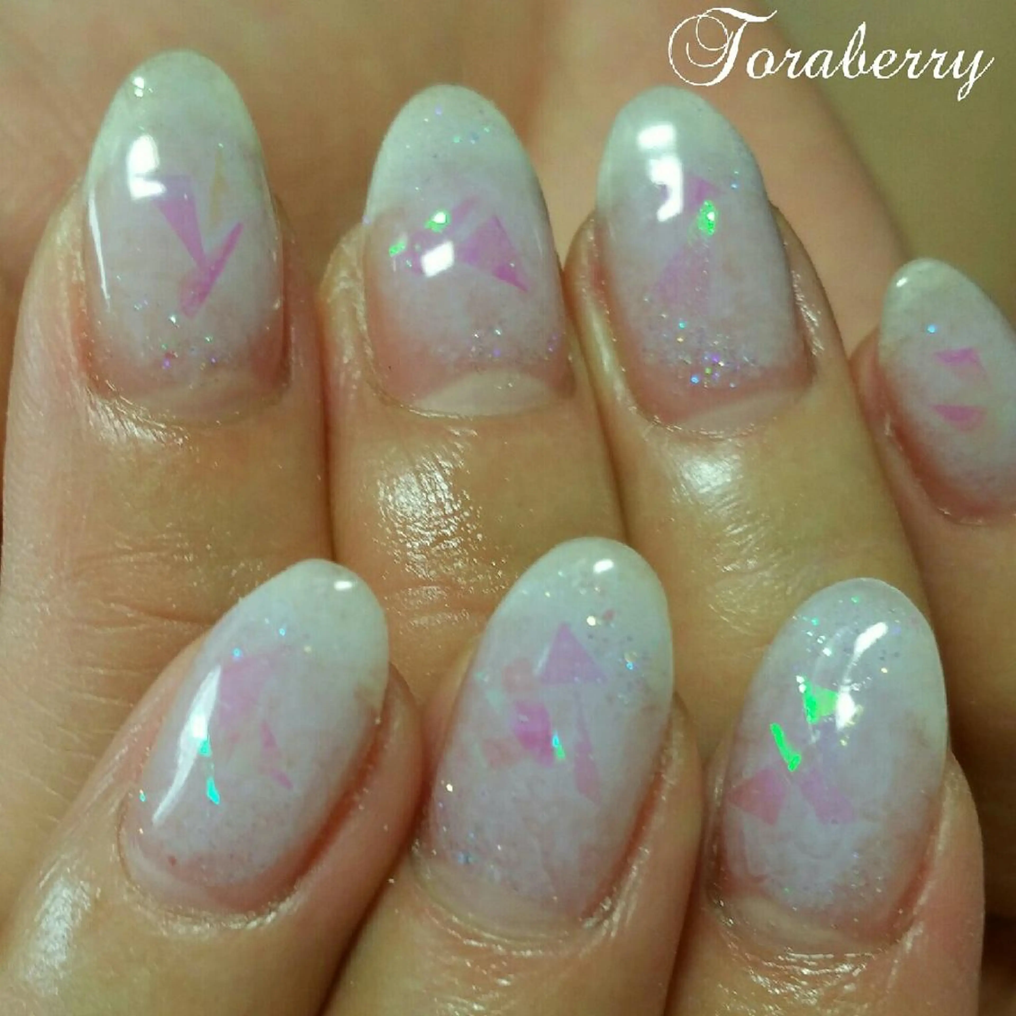 ネイル チークネイル ネイリスト なつみのネイルデザイン