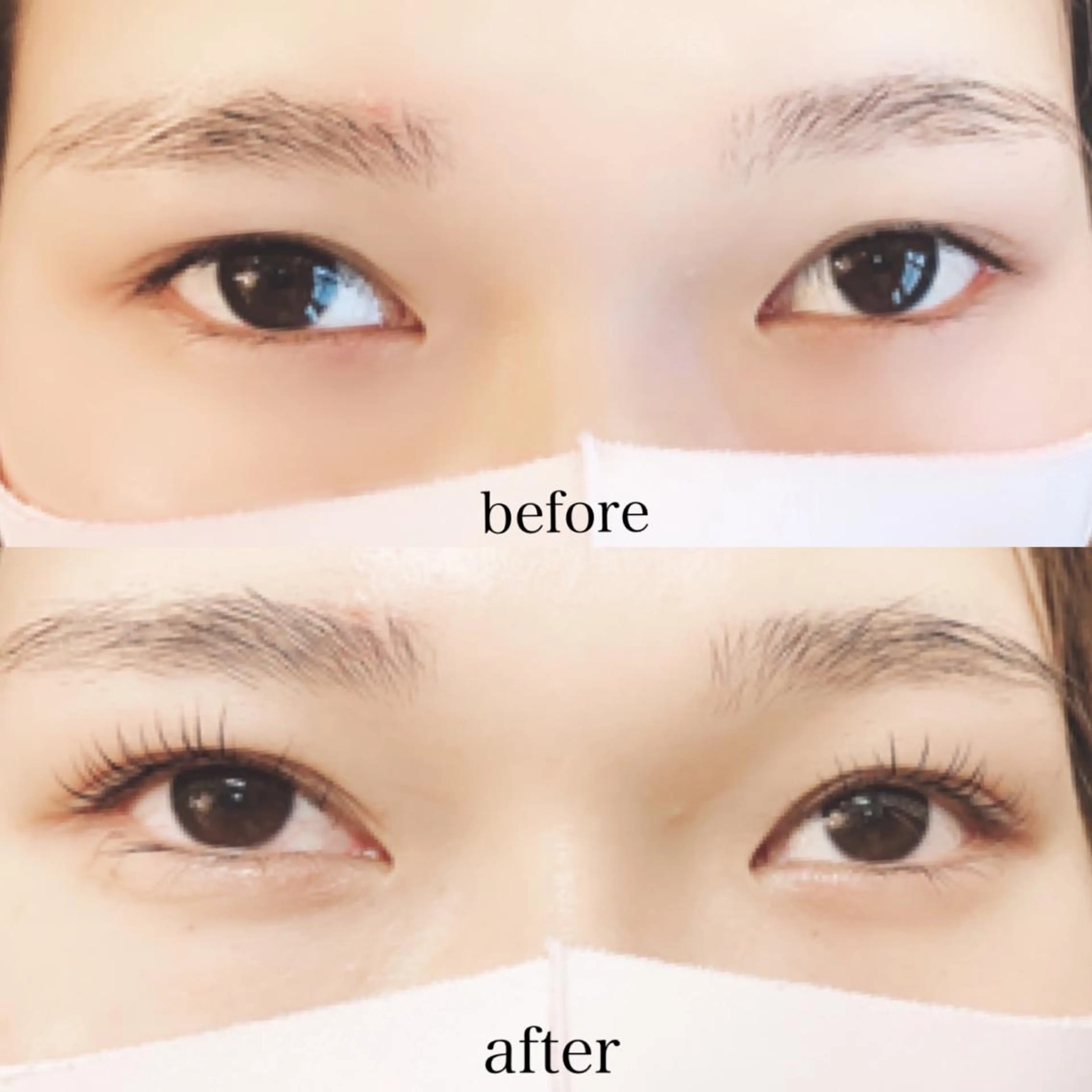 マツエク・マツパ カラーマツエク フラットラッシュ 韓国風マツエク パリジェンヌラッシュリフト まつげパーマ オーダーメイドまつげ ＆まゆげ.RIKAのマツエク・マツパデザイン