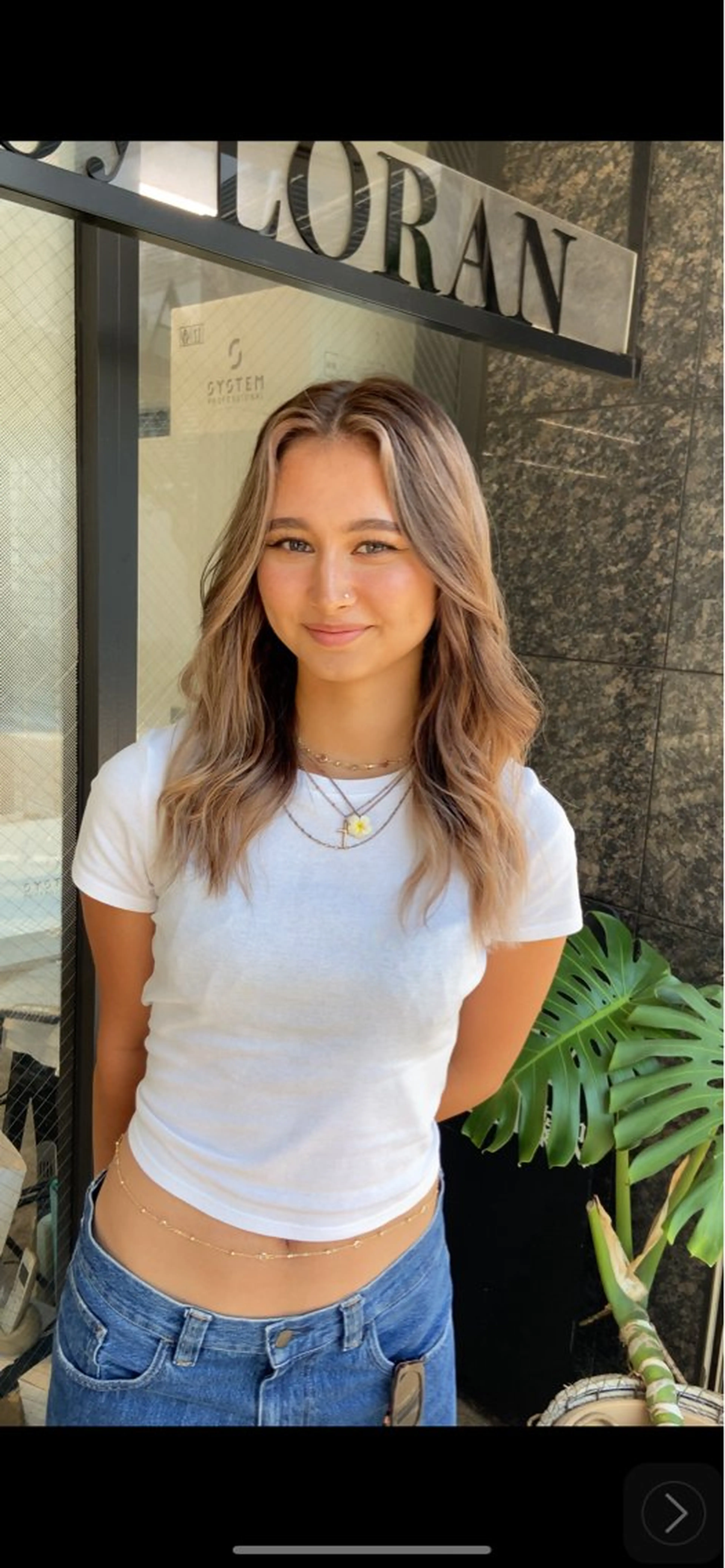 海外風balayage🌞の写真