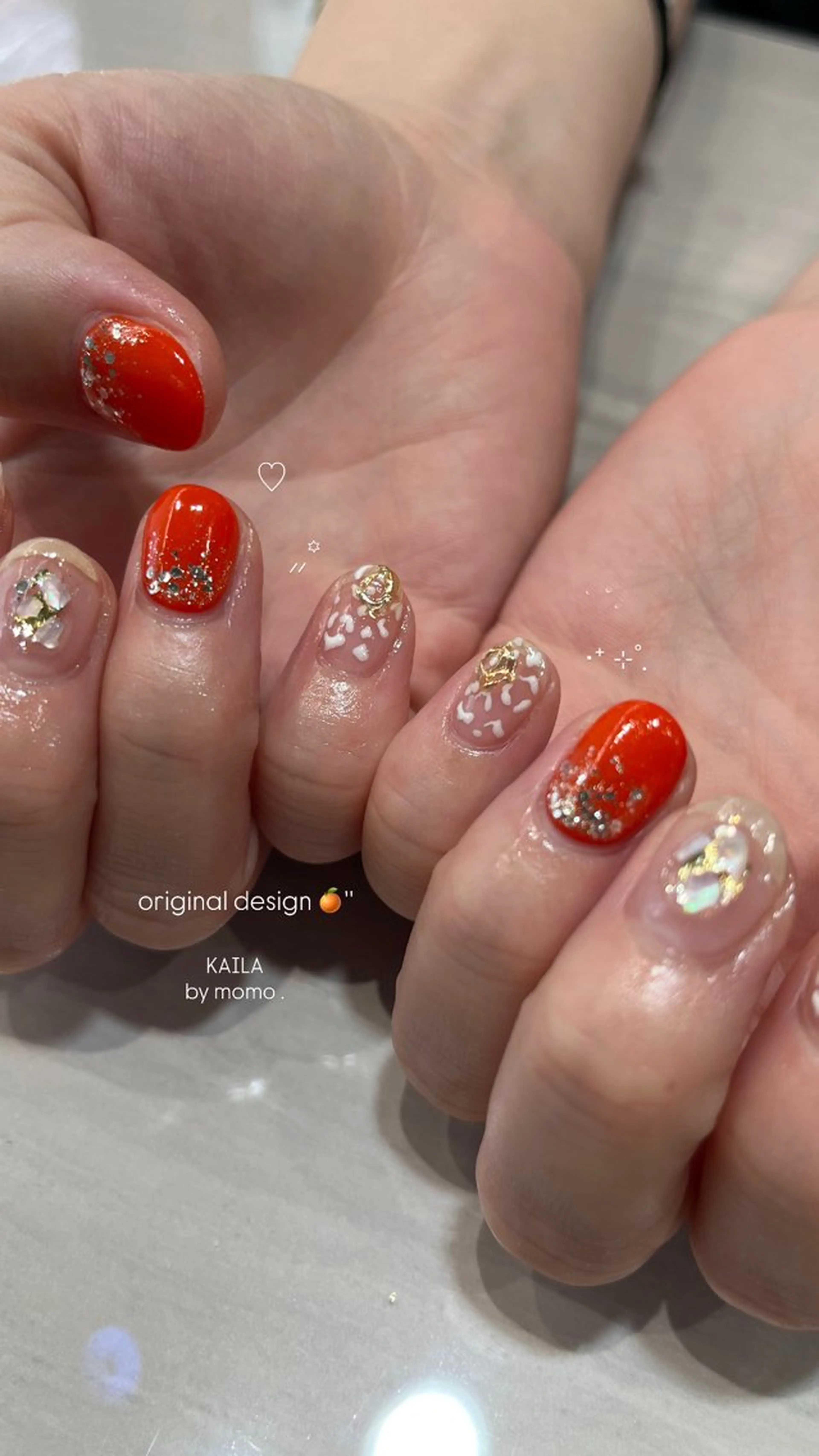 ネイル ハンドネイル KAILA momo.のネイルデザイン