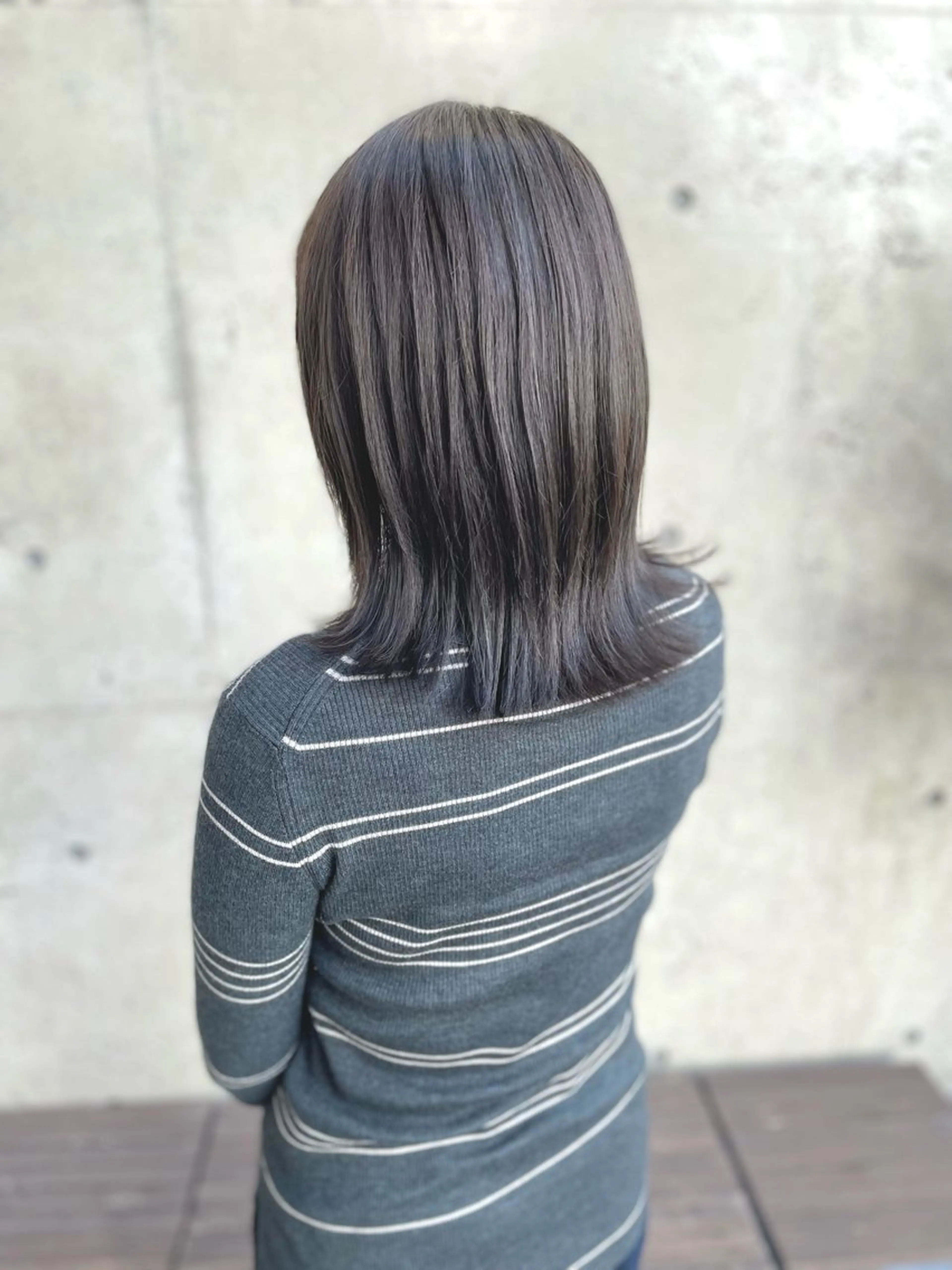 ミディアム カラー カット ヘアカラー トリートメント hair  design  ALBERO所属・日高 香織のヘアスタイル