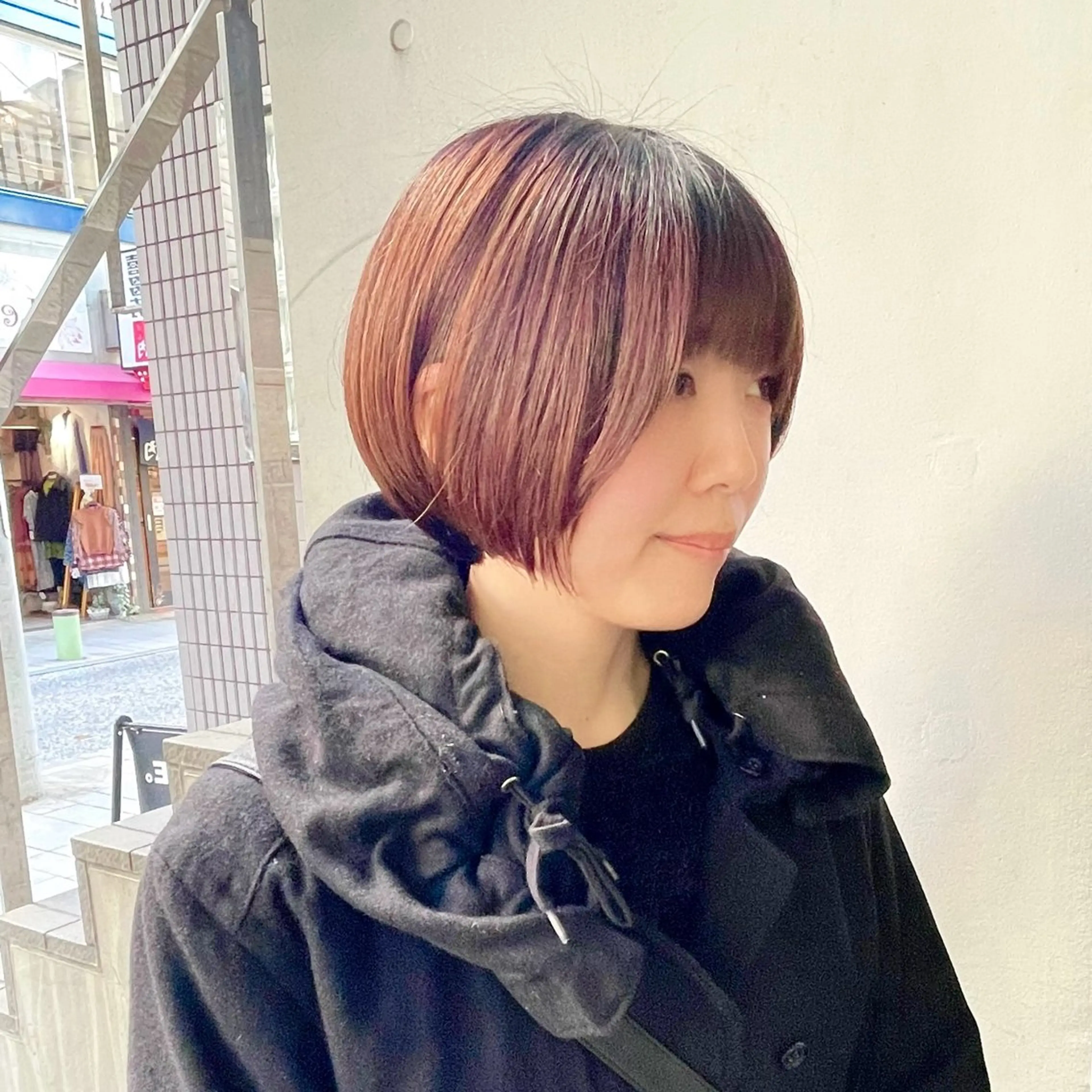 ショート カラー カット ヘアカラー トリートメント ショート/ボブ 🌟齋藤ほのかのヘアスタイル