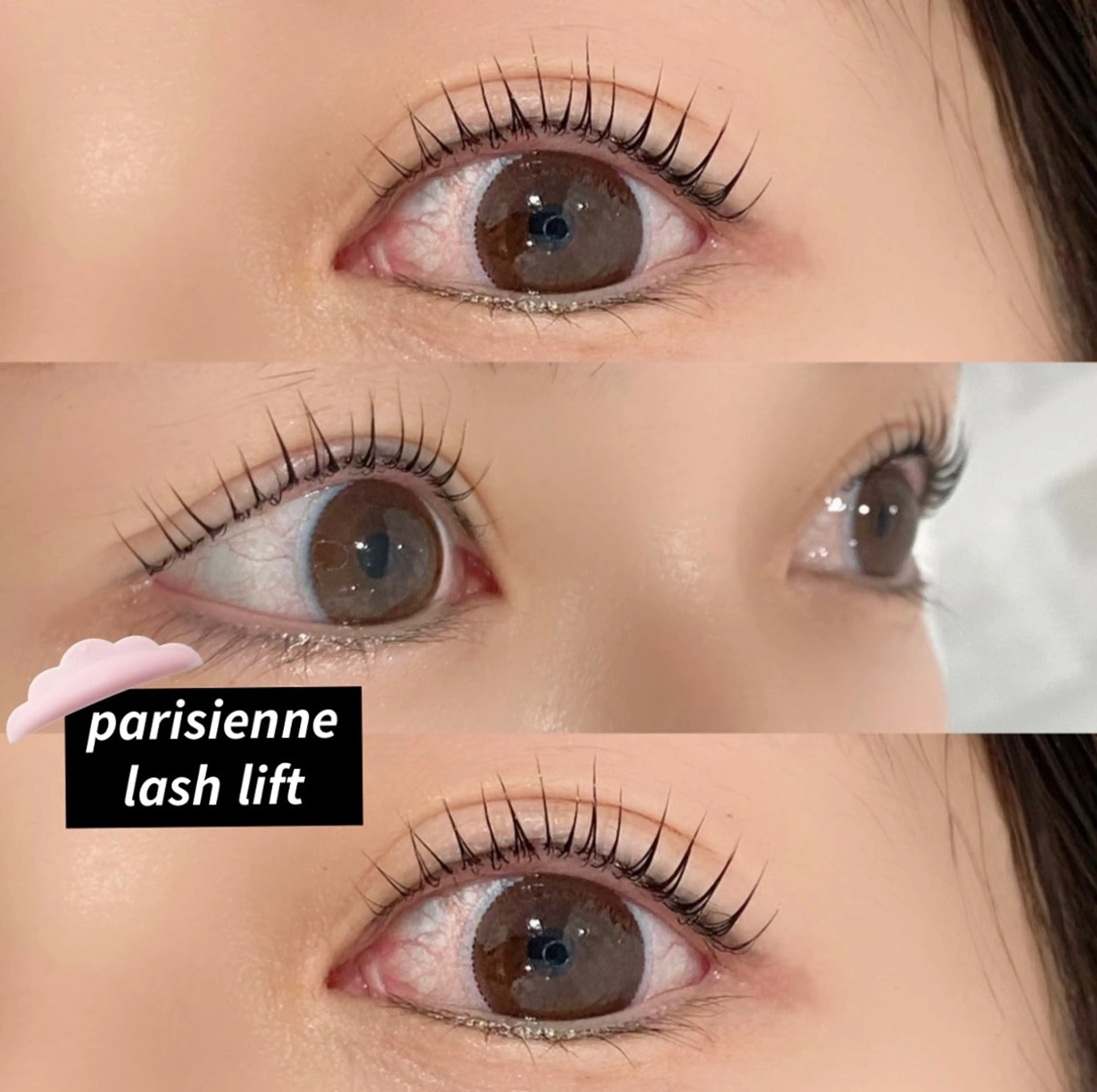 マツエク・マツパ パリジェンヌラッシュリフト まつげパーマ 一重×まつ毛パーマ miiia lash所属・miiia lashのマツエク・マツパデザイン