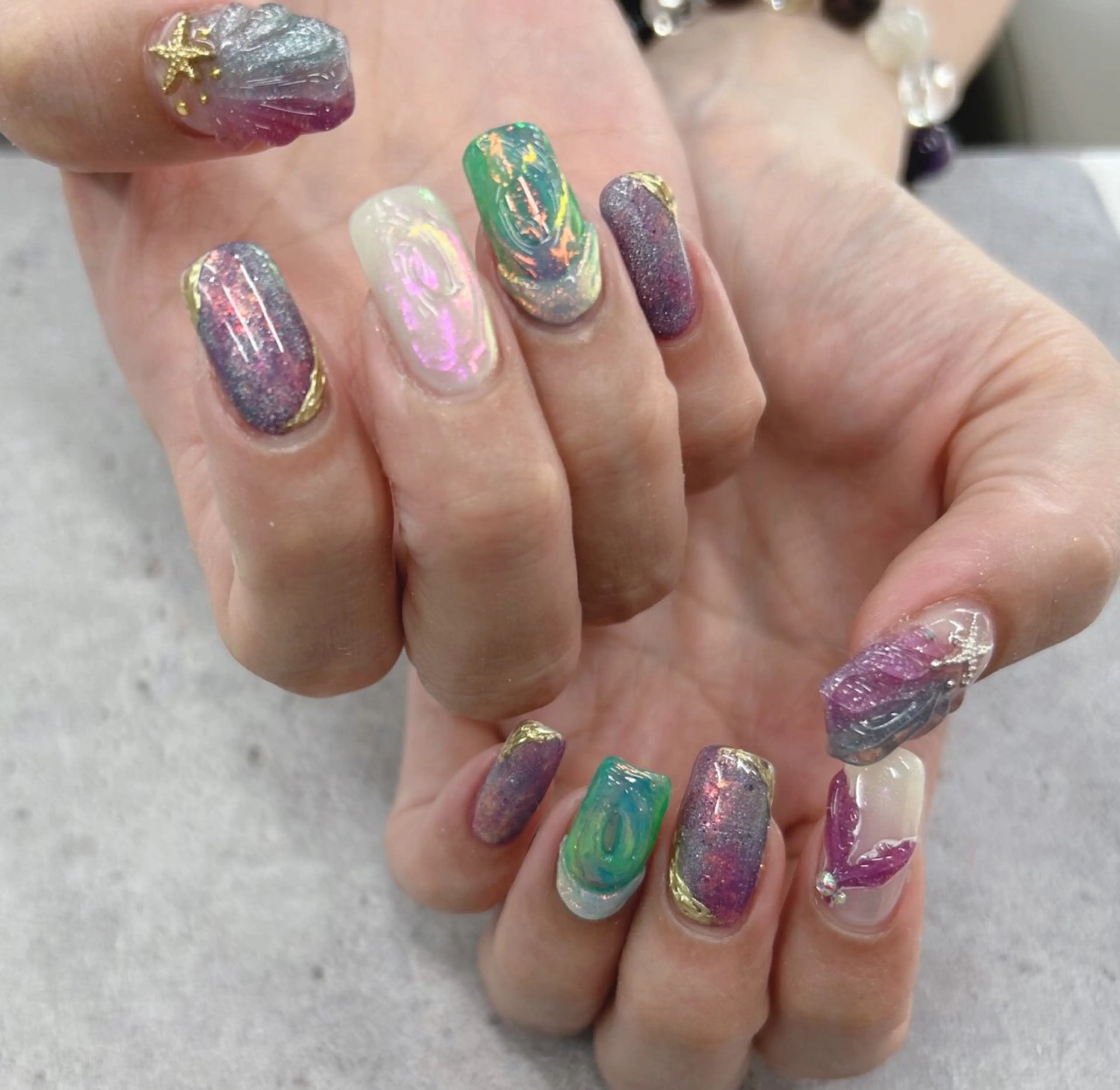 ネイル ハンドネイル Nail Salon agré所属・agré ネイルサロン　アグレのネイルデザイン