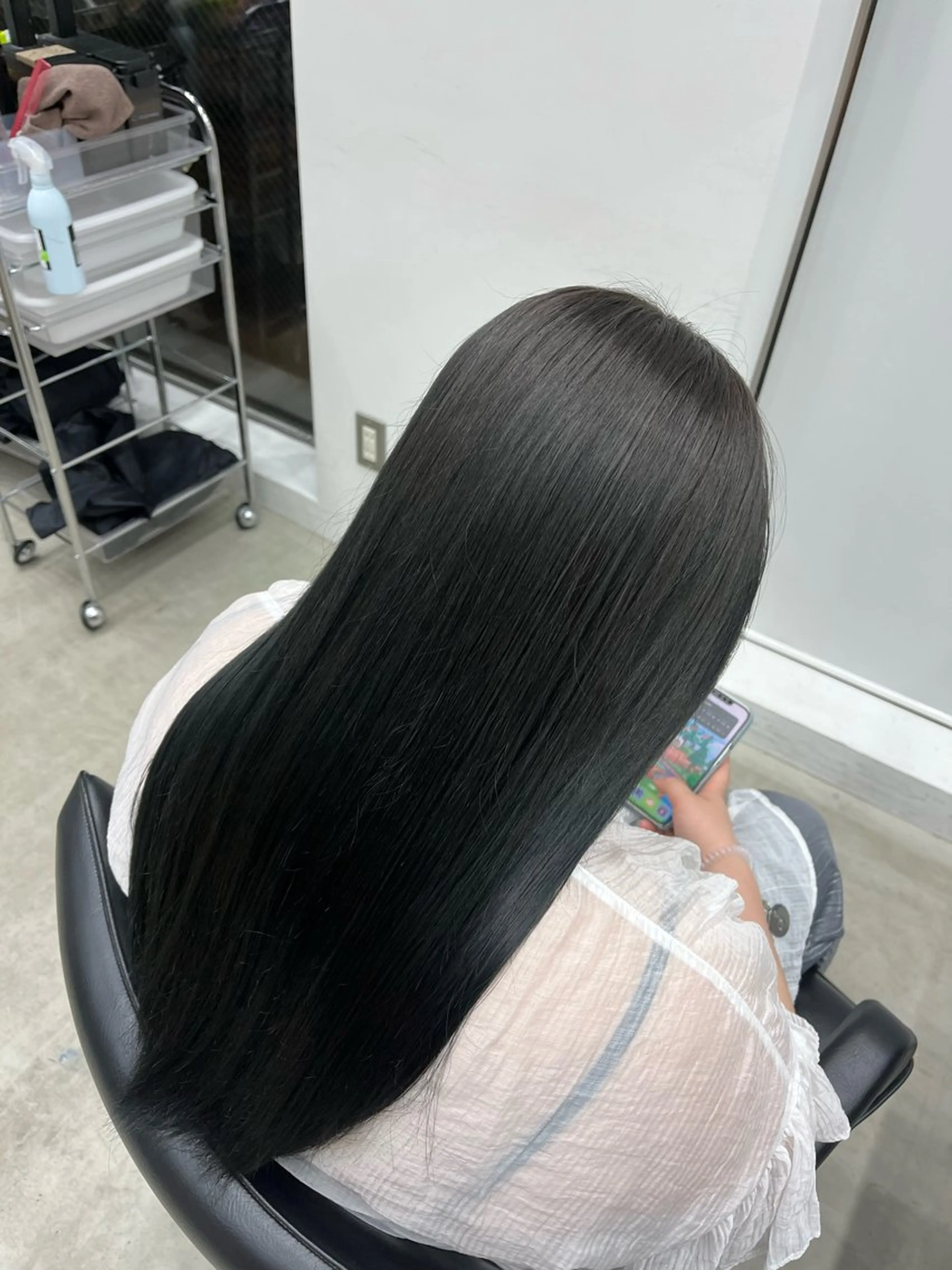 ロング カラー 夏果⭐︎fifth 天神 海外風パーマのヘアスタイル