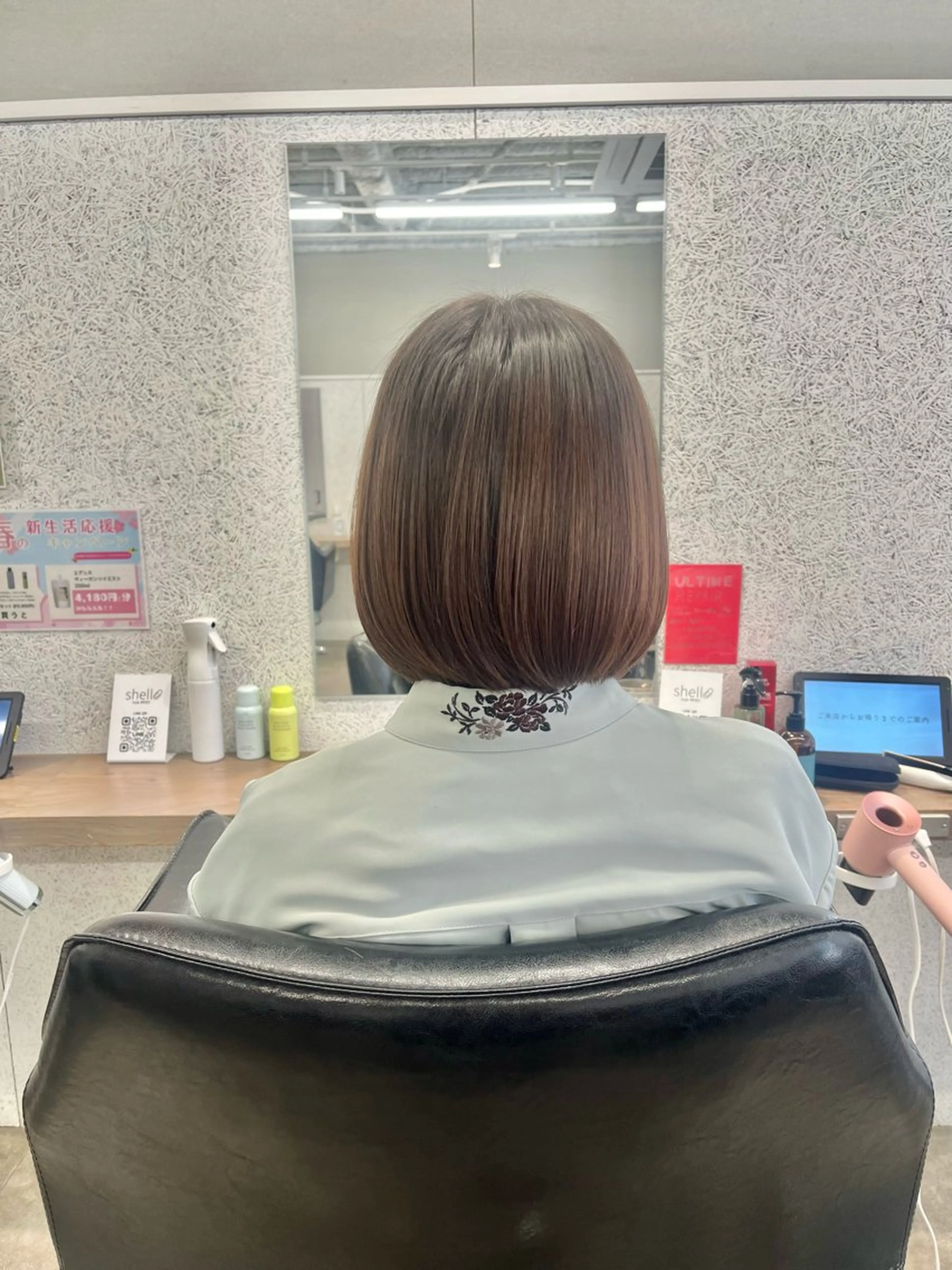 ショート カラー グラデーションカラー ボブ 🍓艶髪/艶カラー ハイトーン/しんたにのヘアスタイル