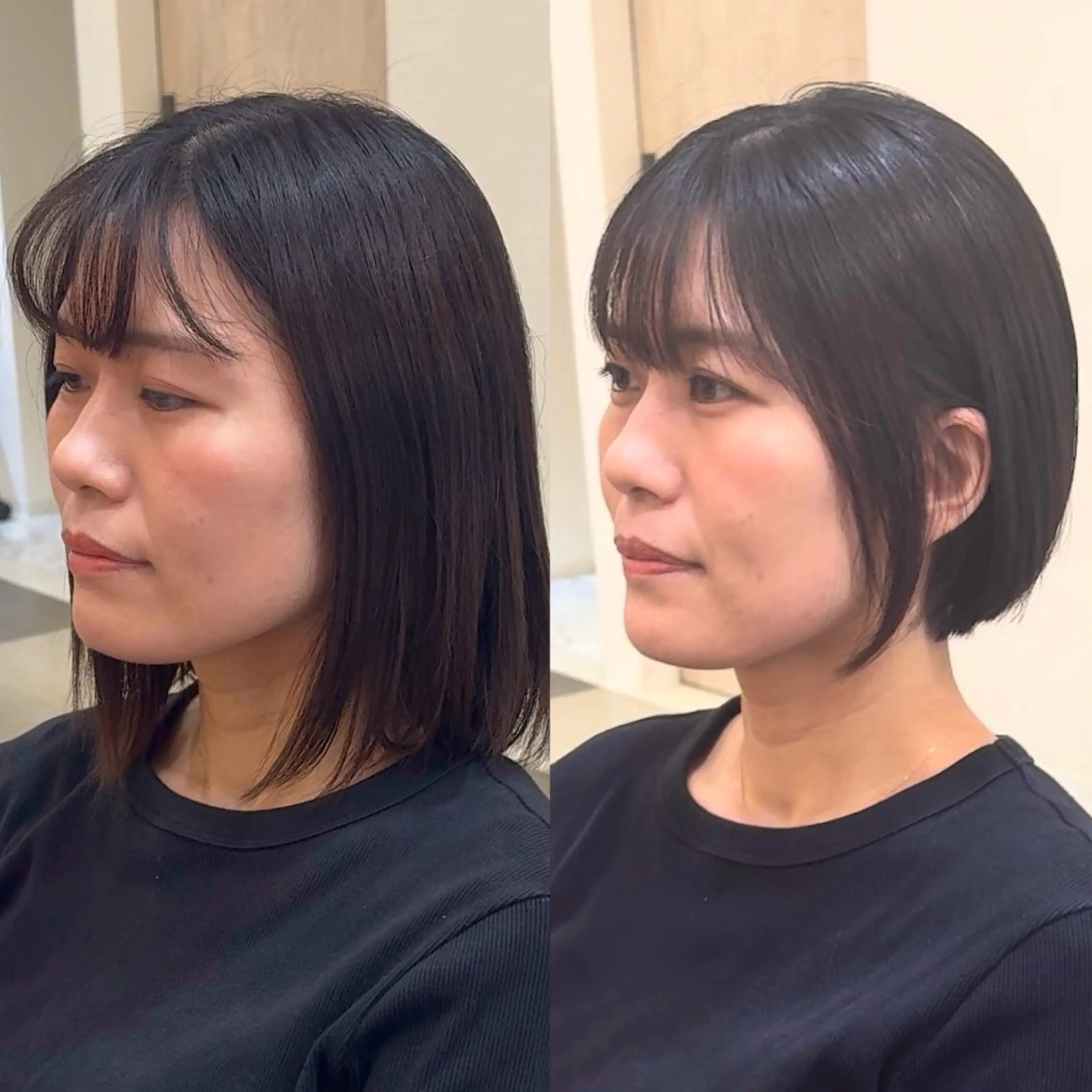 ショート カット ガレリアエレガンテ名駅店所属・【ショート/ボブ 丸みショート】深萱のヘアスタイル