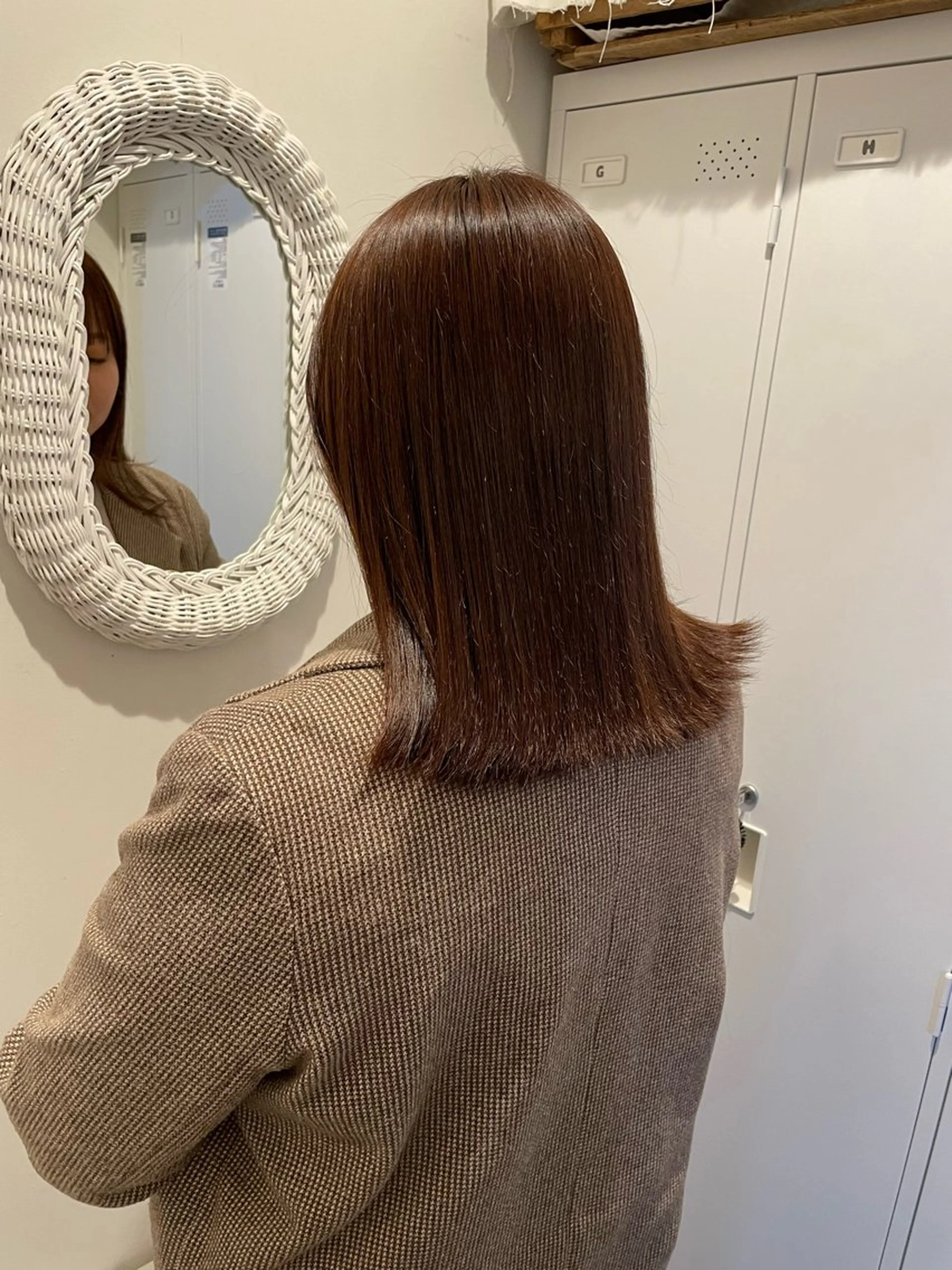 縮毛矯正 ！ナチュラルストレート⭐️コテ巻き可能な自然なうるツヤ髪✨ モデル募集☆の写真