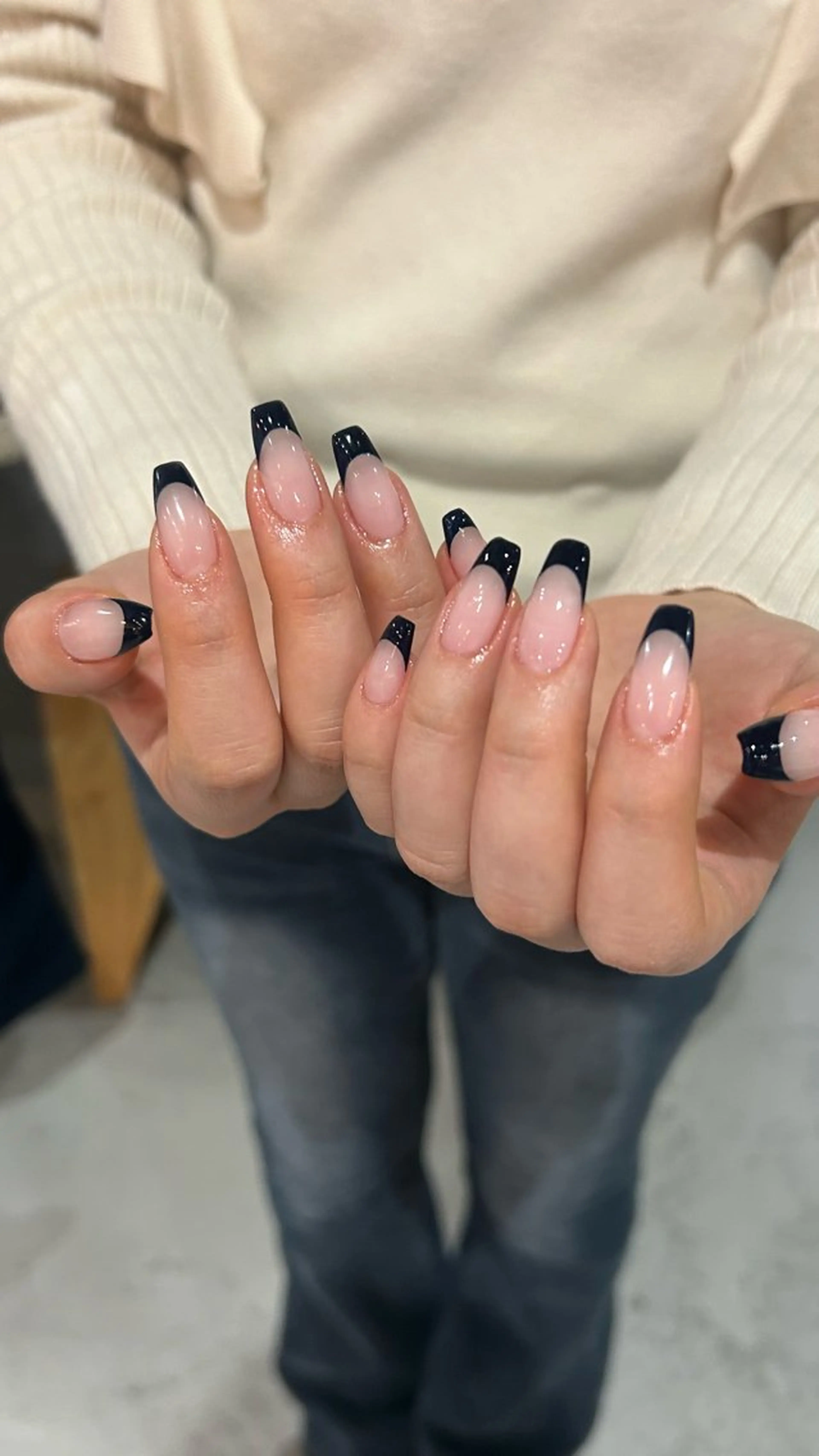 ネイル フレンチネイル née高橋 梨菜のネイルデザイン