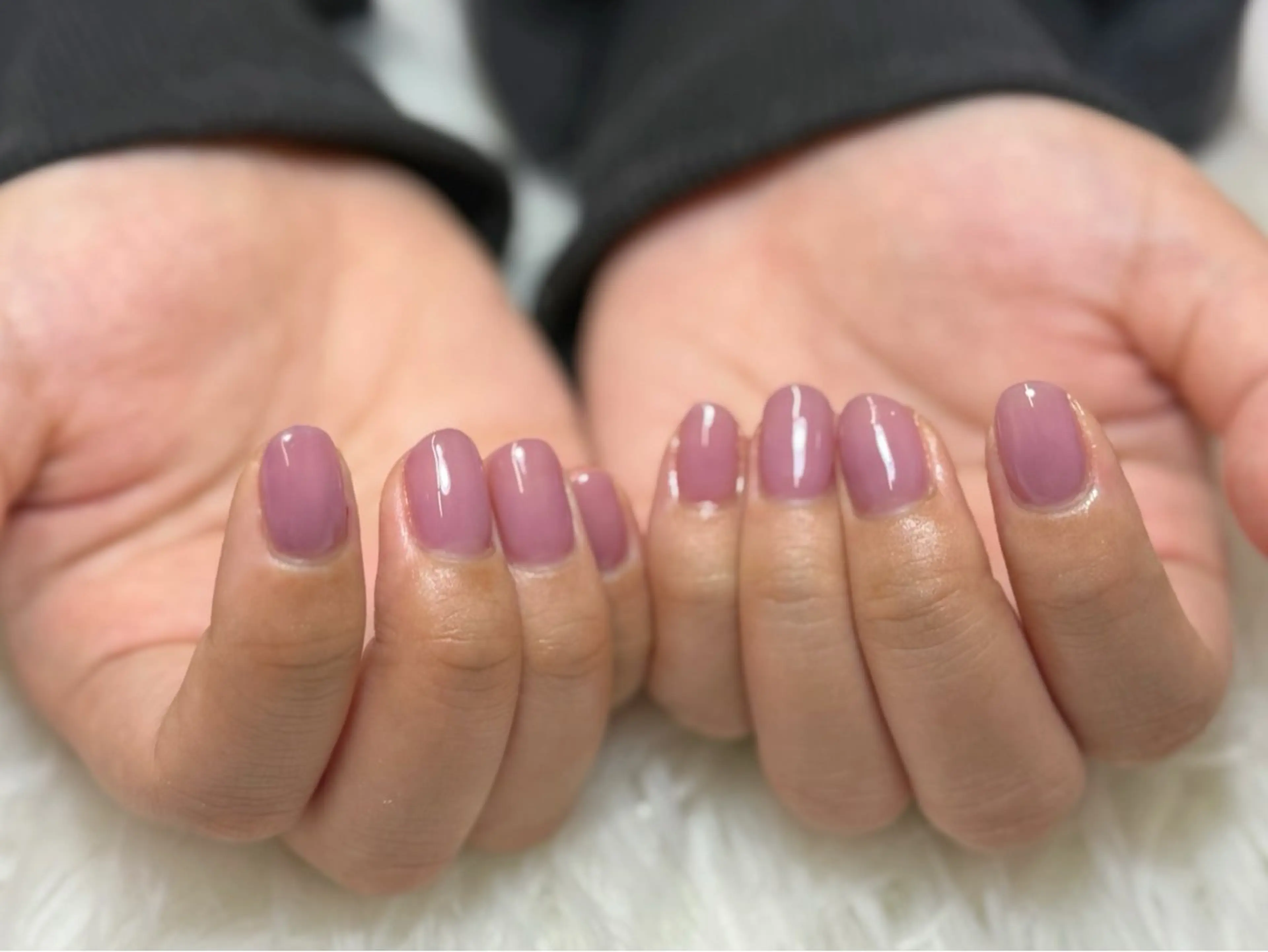 ネイル ワンカラーネイル シンプルネイル ハンドネイル bel fiore .のネイルデザイン