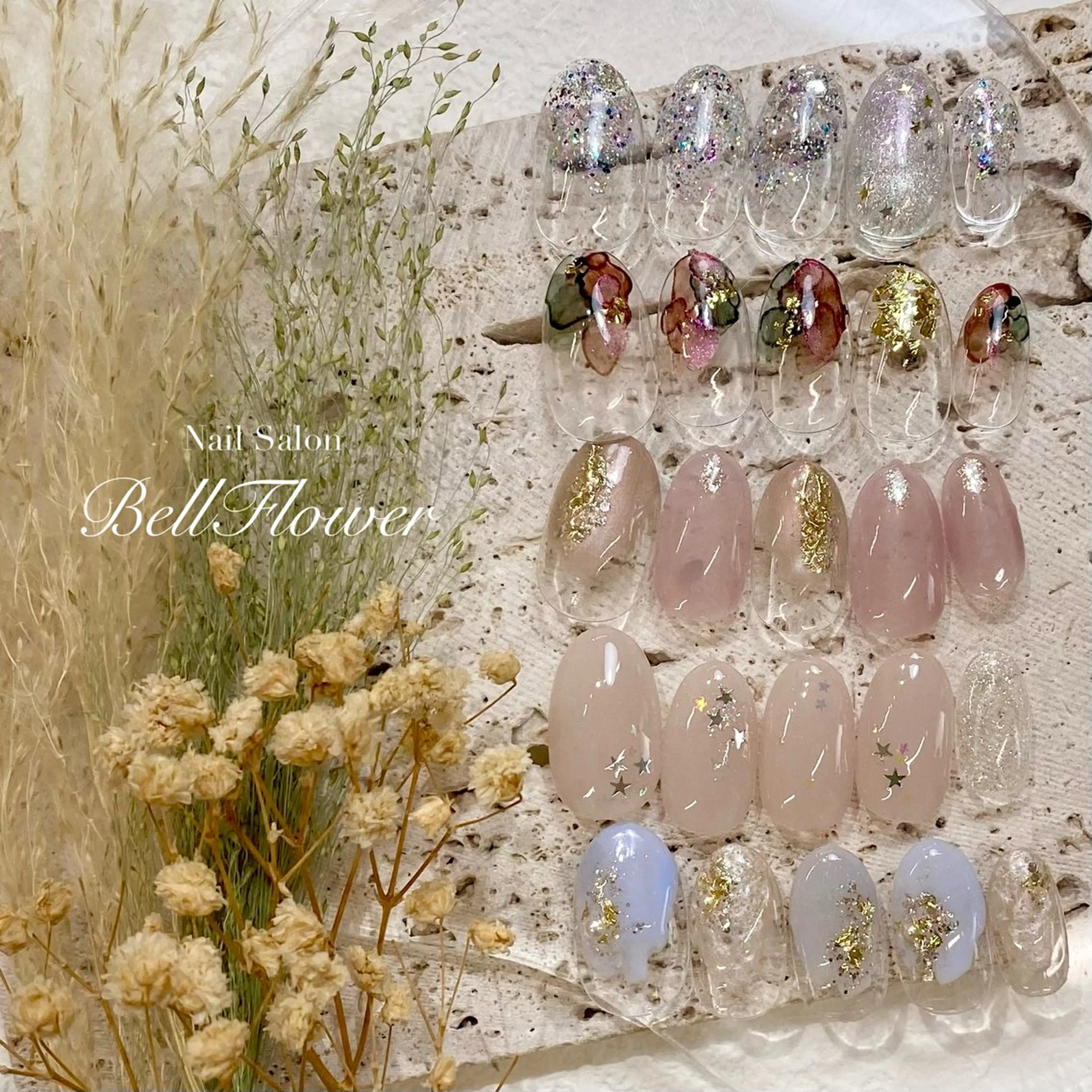 ネイル ハンドネイル BellFlower Akane.Momoのネイルデザイン