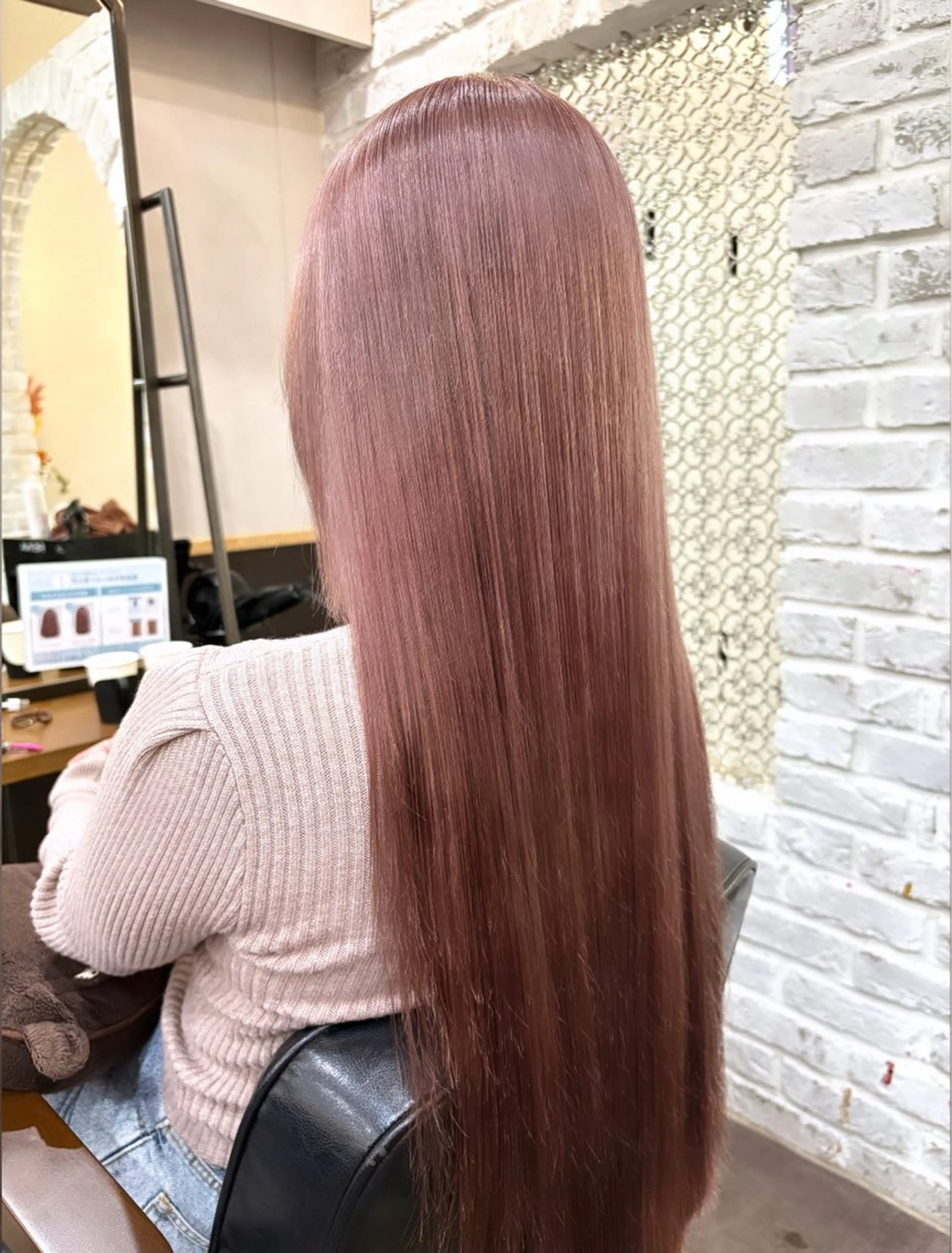 〖🫧🎀リタッチケアブリーチ+カラー(2ヶ月以内の方)🎀🫧〗の写真