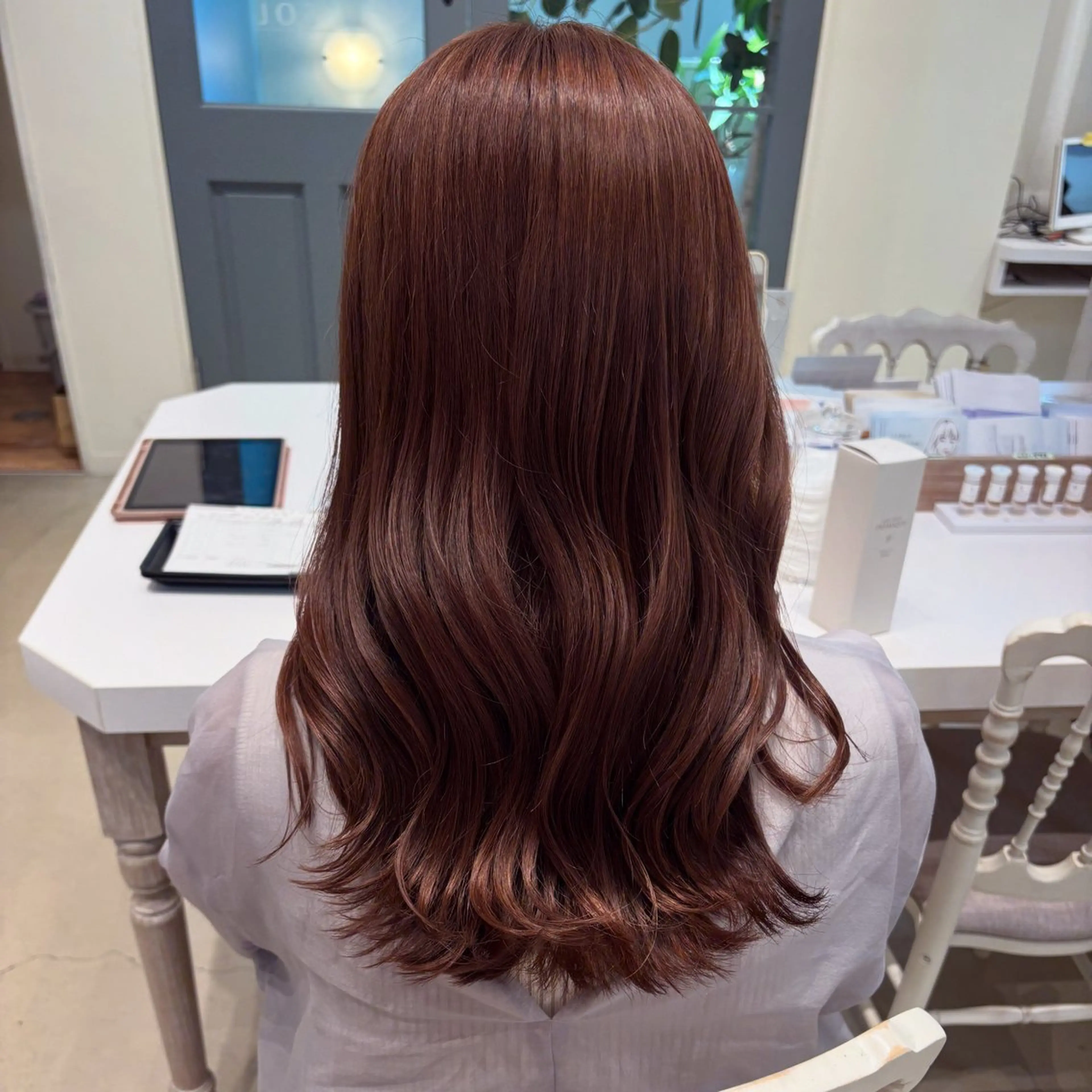 ロング つちだ ゆうひ / 暗髪カラー⟡.·のヘアスタイル