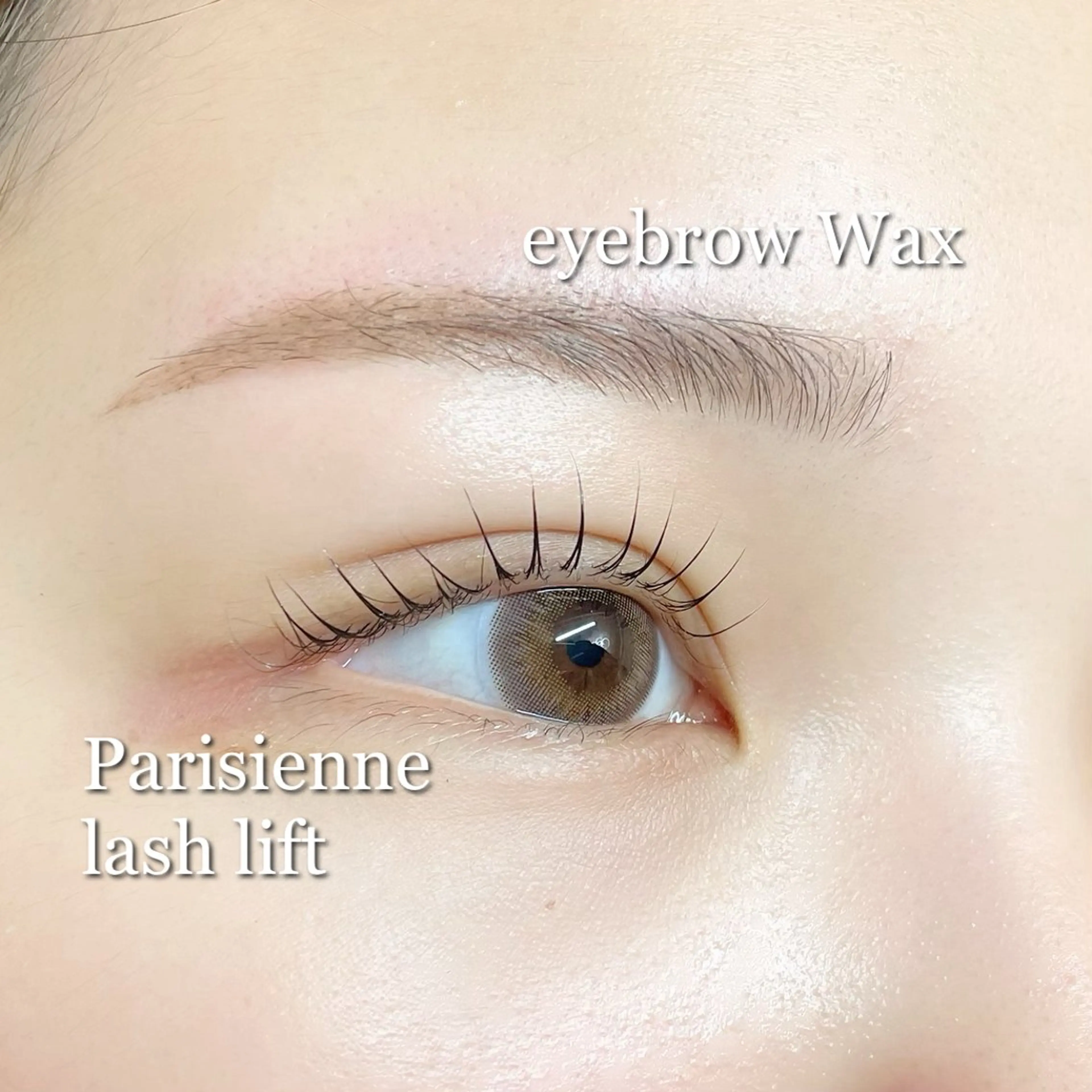 《🌷垢抜けオススメセット🧸》2stepトリートメント付きパリジェンヌラッシュリフト➕美眉アイブロウWax🌛の写真
