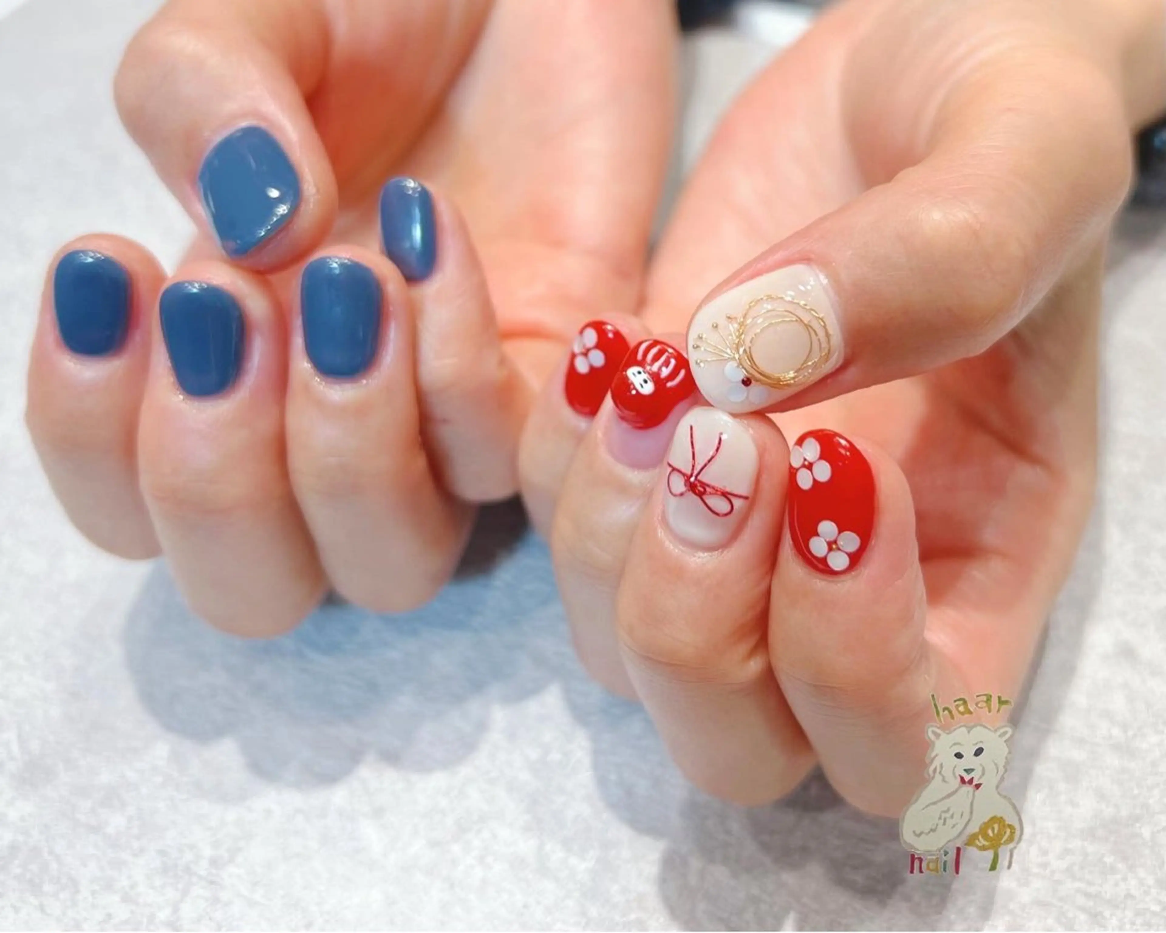 ネイル ハンドネイル 深田 加代のネイルデザイン