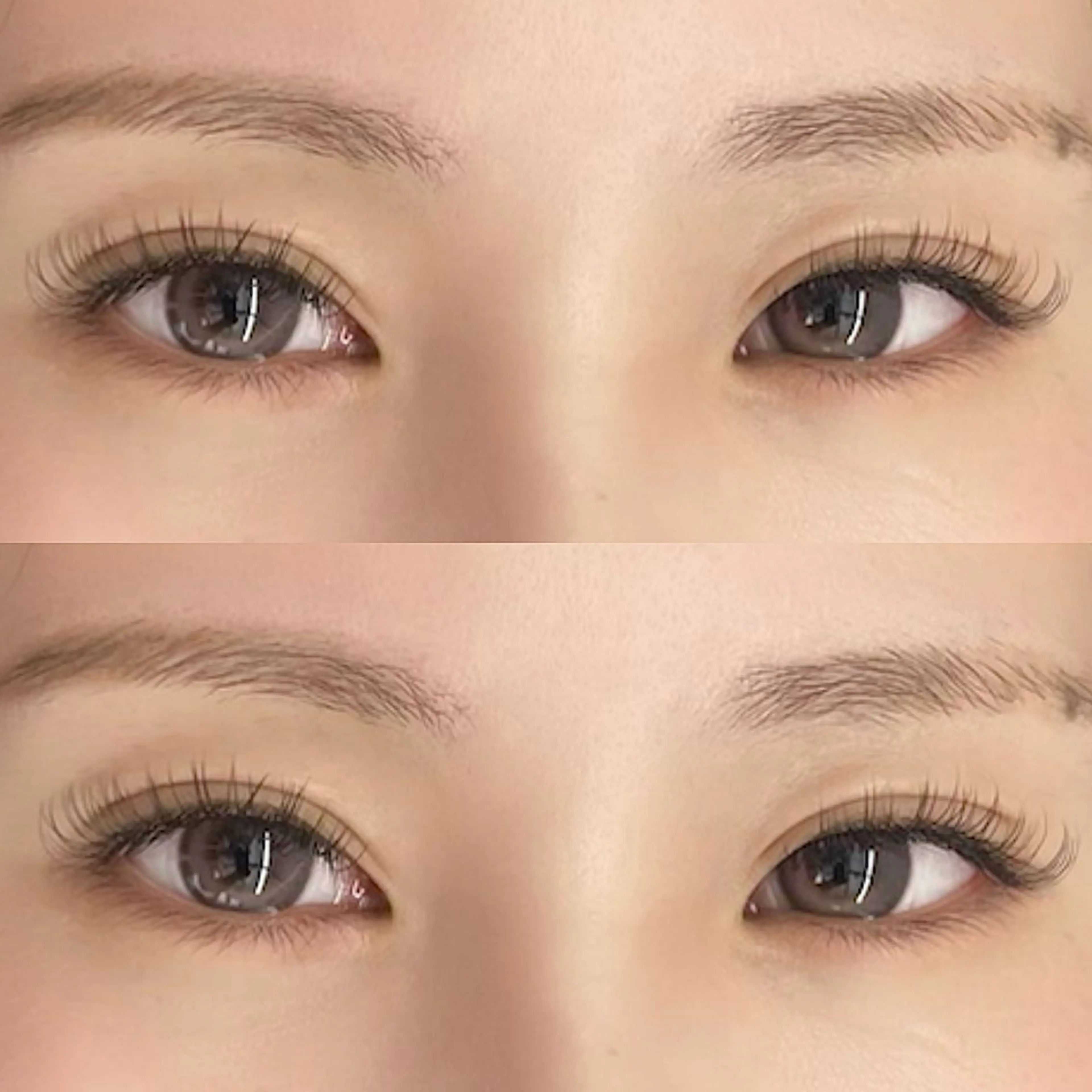 🎀練習モデル🎀　フラットラッシュ100本　⚠️リペア・付け足し不可の写真