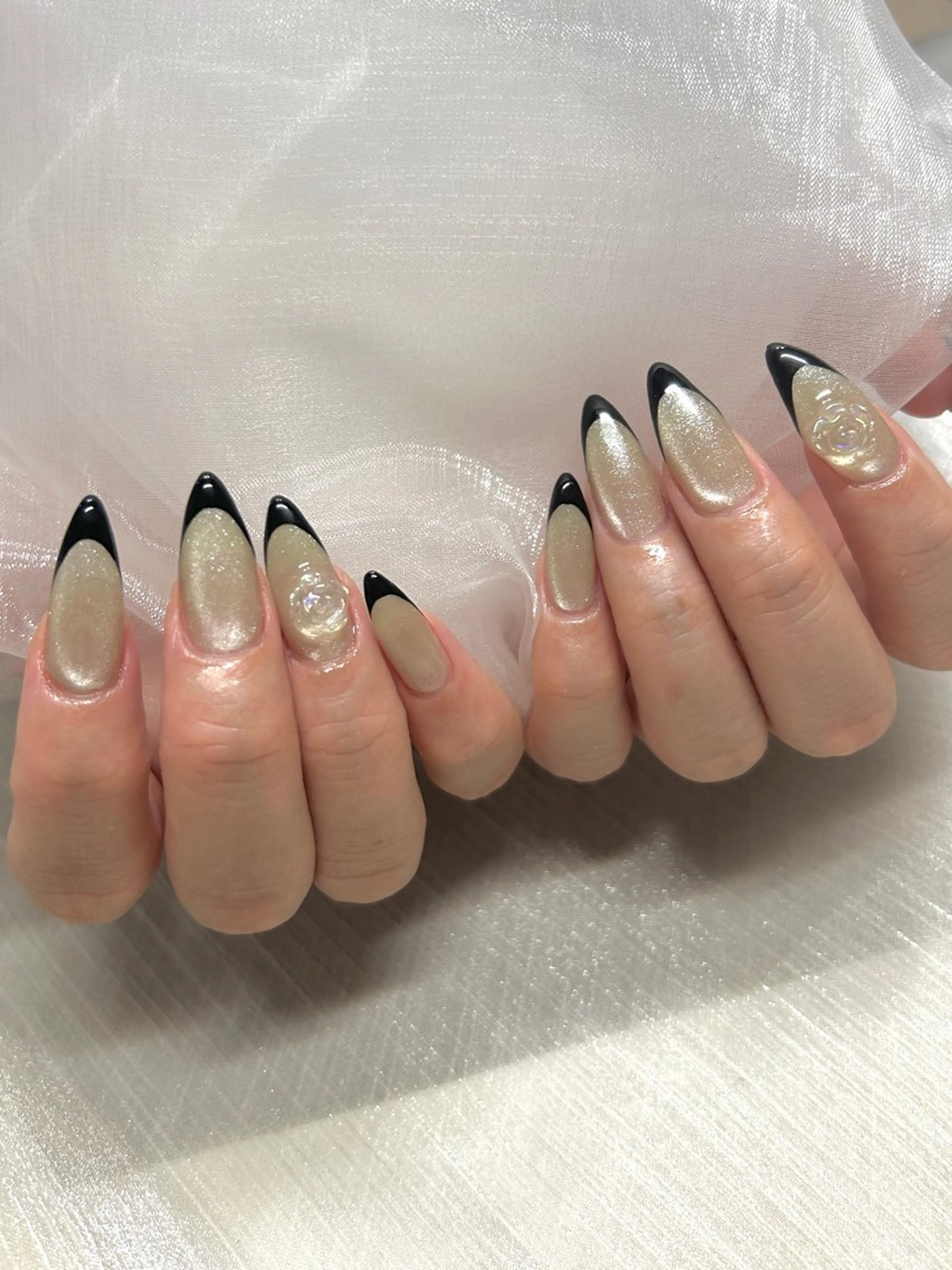 ネイル オフィスネイル スカルプネイル シンプルネイル ハンドネイル nail salon　coco no ne所属・coco no ne KANNAのネイルデザイン