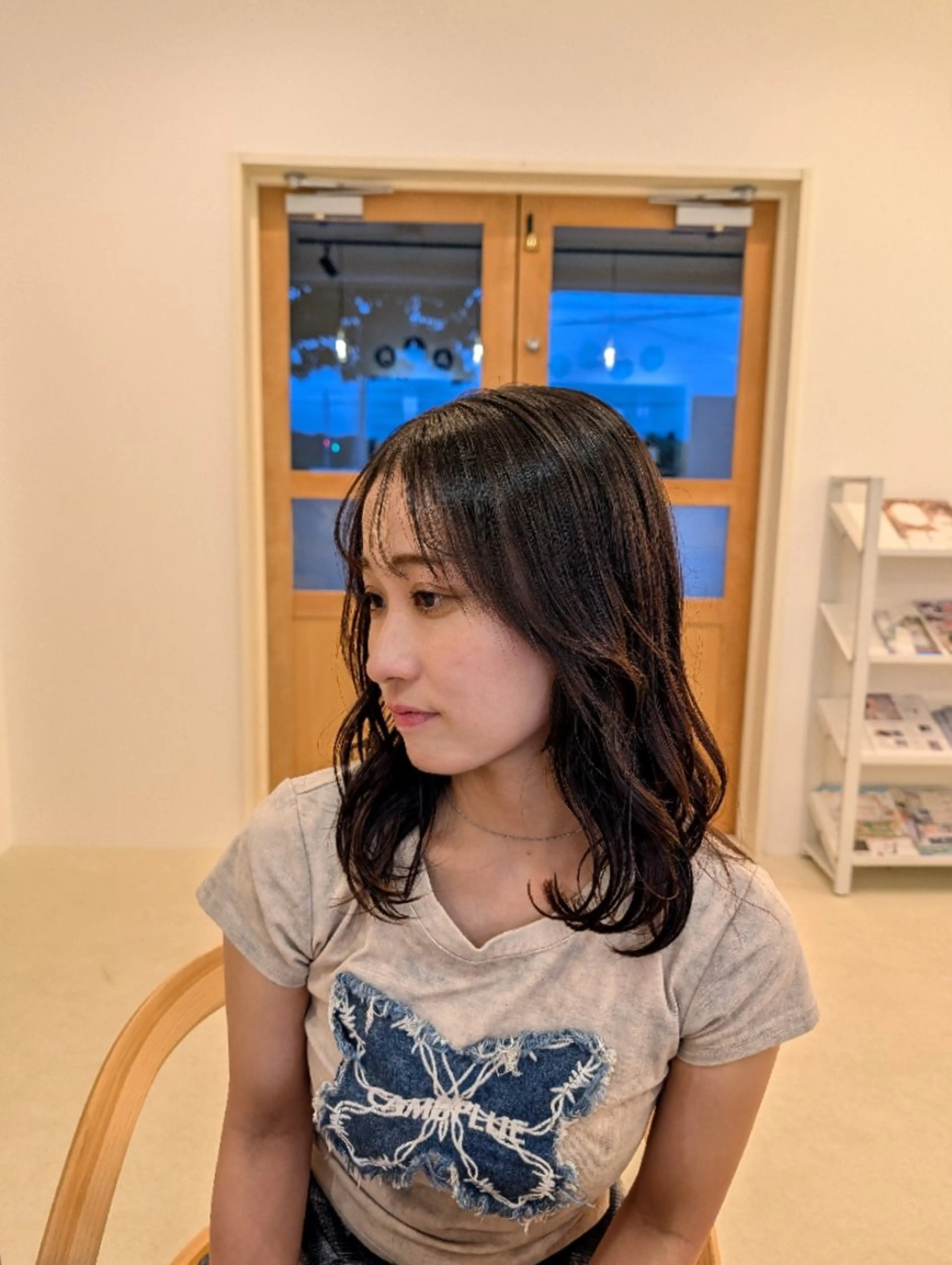 ミディアム カット ルプラボウ　小野寺 菜穂/豊橋/パーマのヘアスタイル