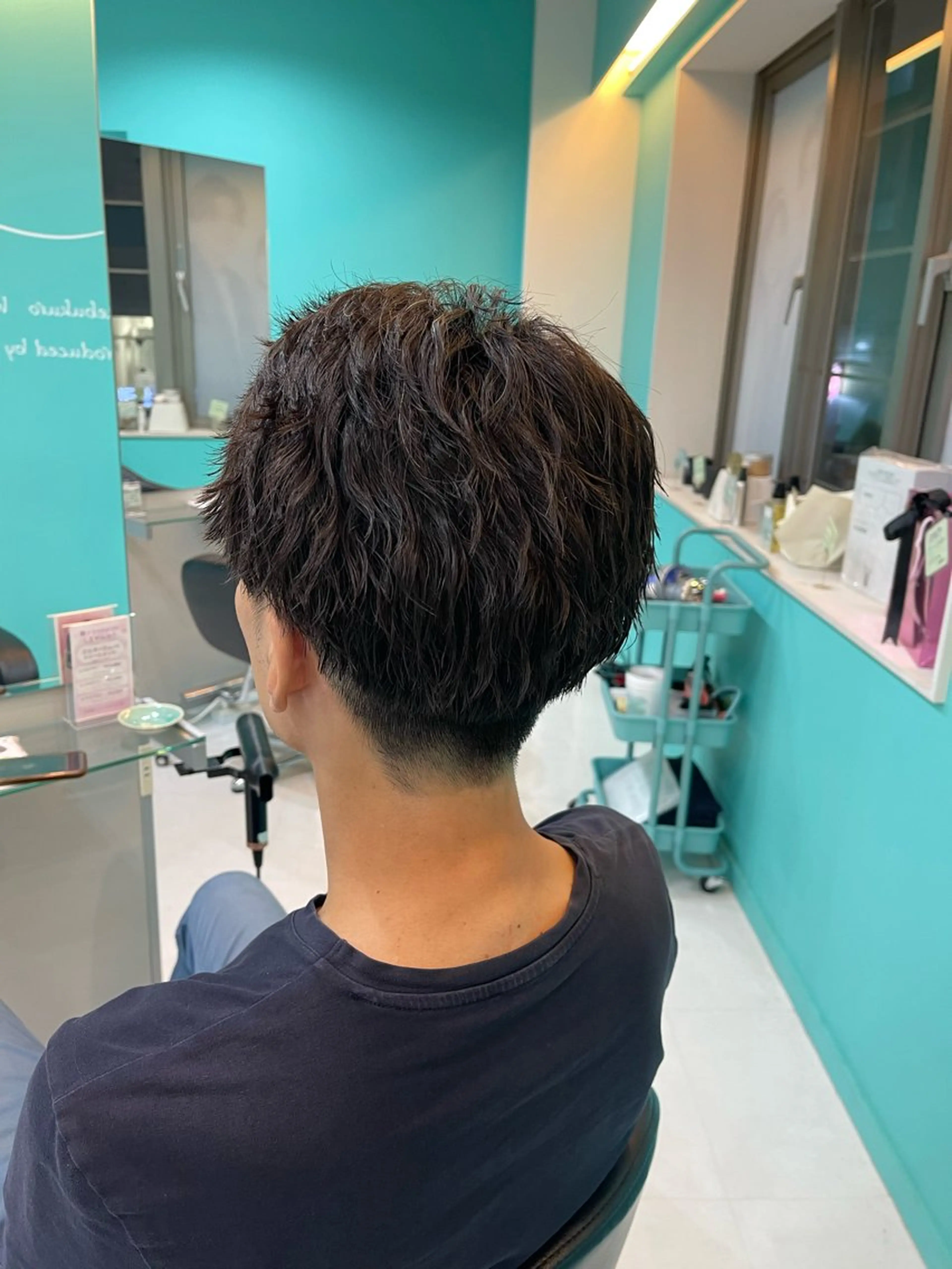 メンズ カット パーマ mana/髪質改善/ ヘアセット/パーマのヘアスタイル