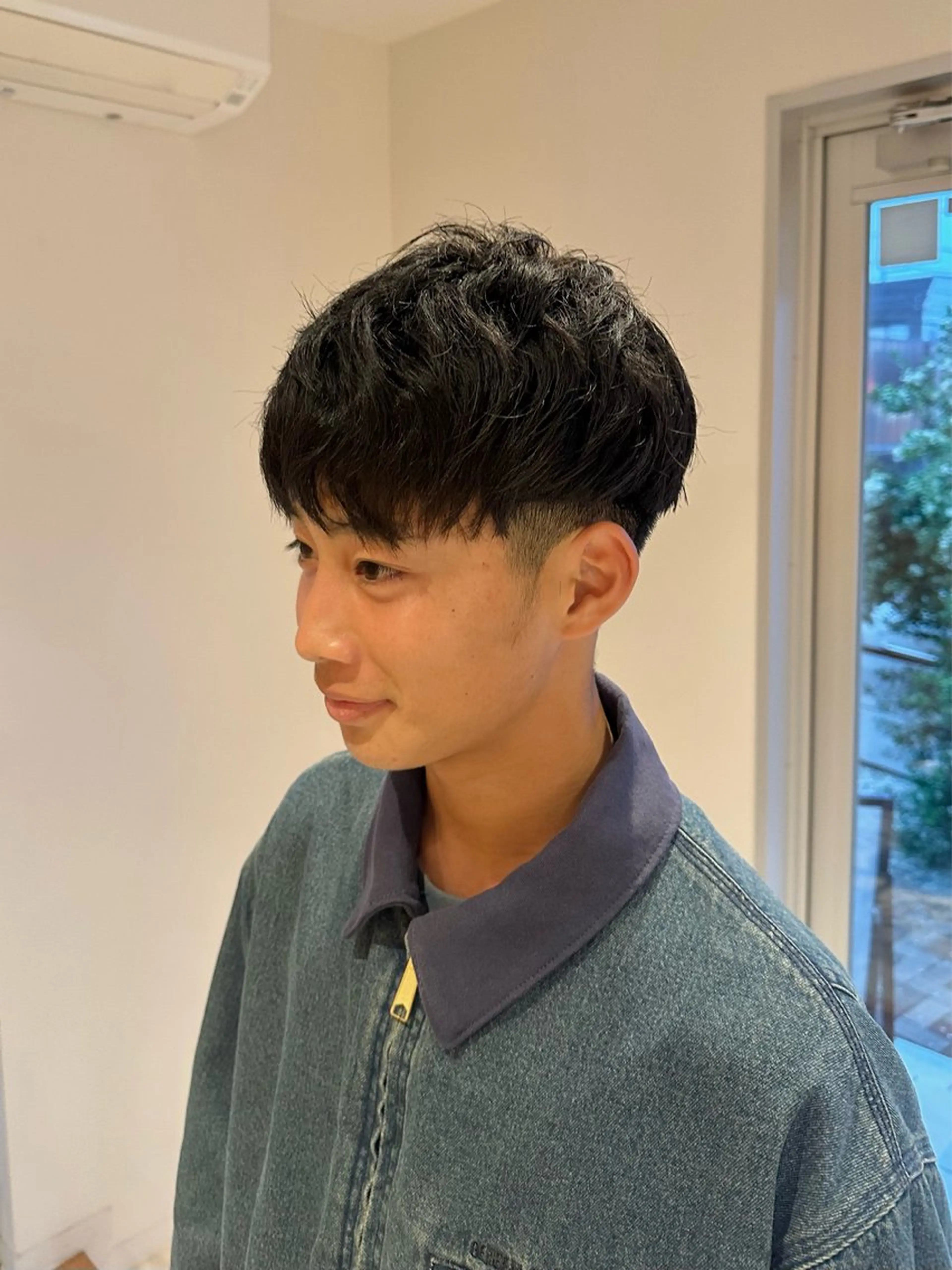 ミディアム メンズ メンズパーマ達人/ フェード/イツキのヘアスタイル