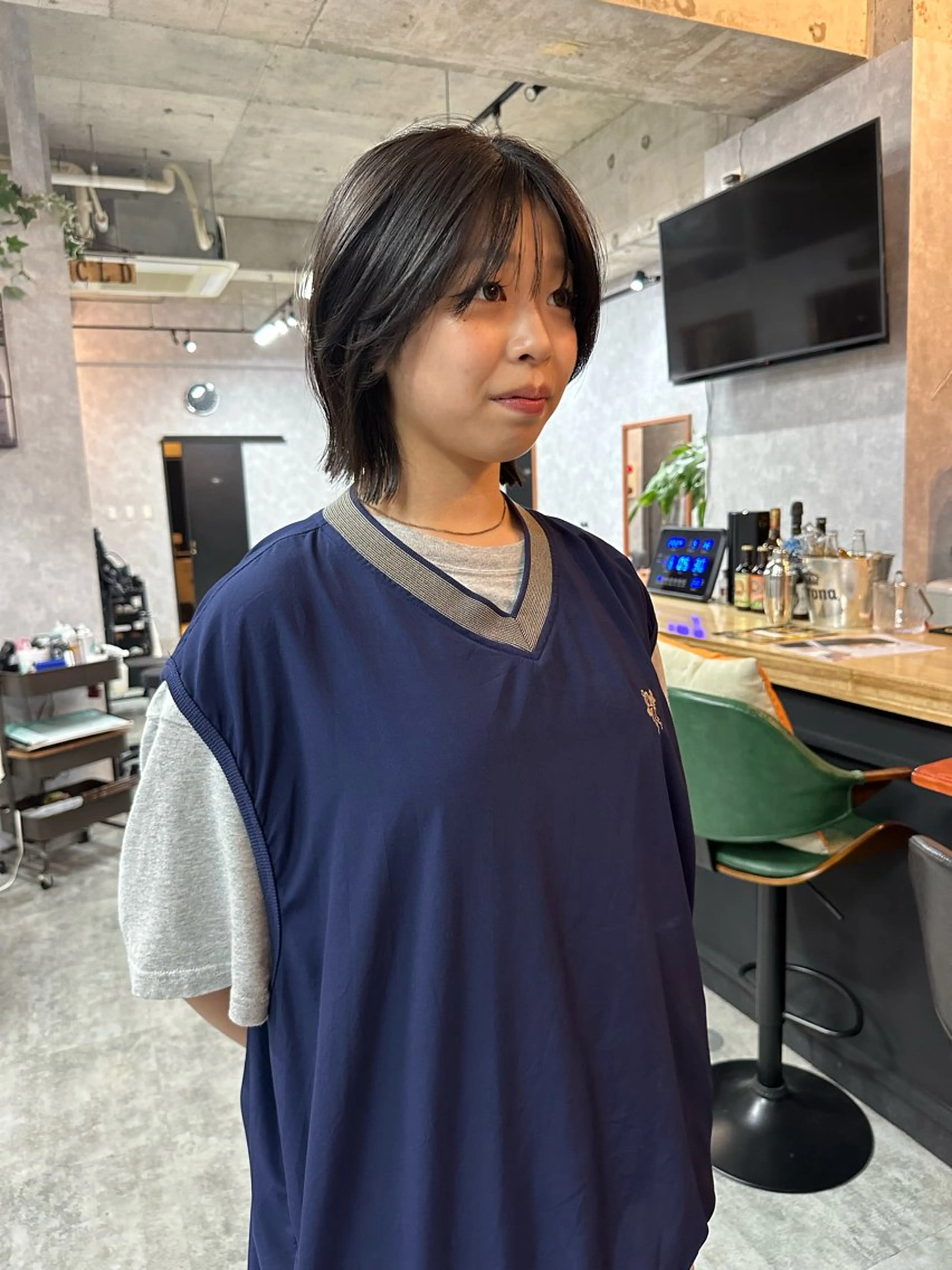 ショート 切りっぱなしボブ ショートボブ ハンサムショート 丸みショート ボブ カット ヘアカラー トリートメント C’LD hair  produce /シールドヘア所属・モテ髪/ボブ/ショー ト/アダチフウトのヘアスタイル