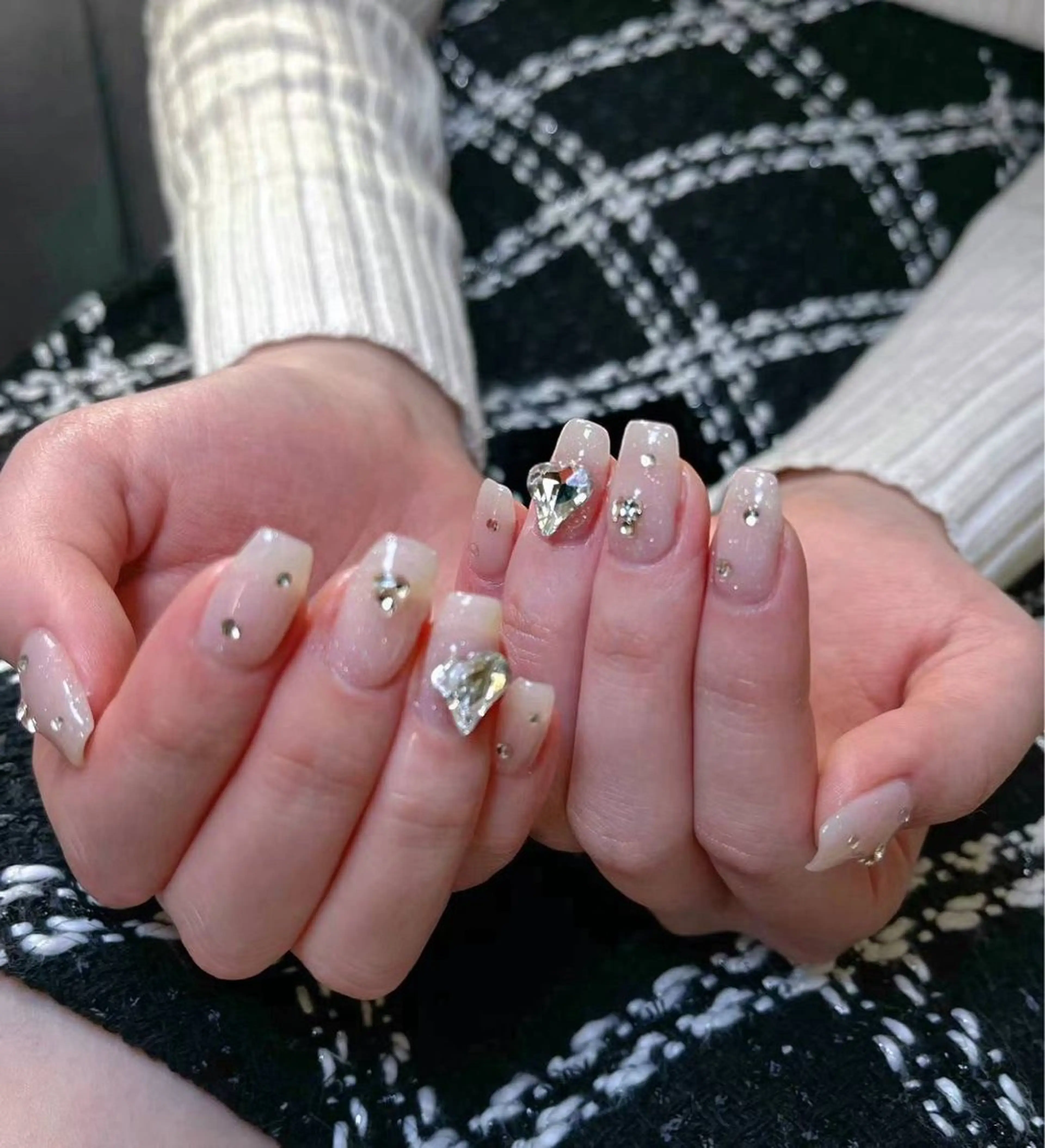 セミロング ハンドネイル めぐみのネイルサロン 惠のネイルデザイン